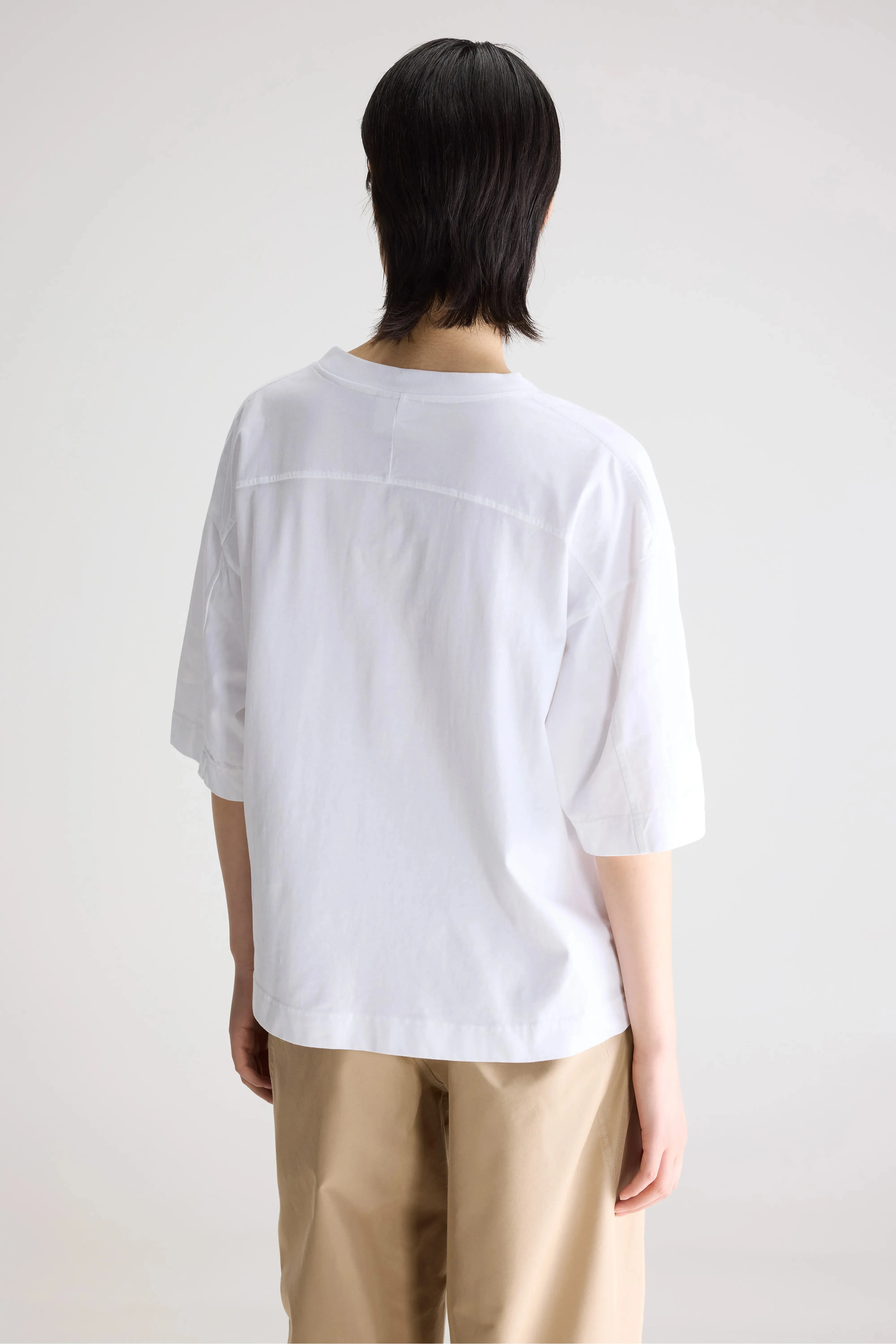 Fiore short sleeve t-shirt (261 / W / WHITE) sold by Bellrose product image thumbnail 4