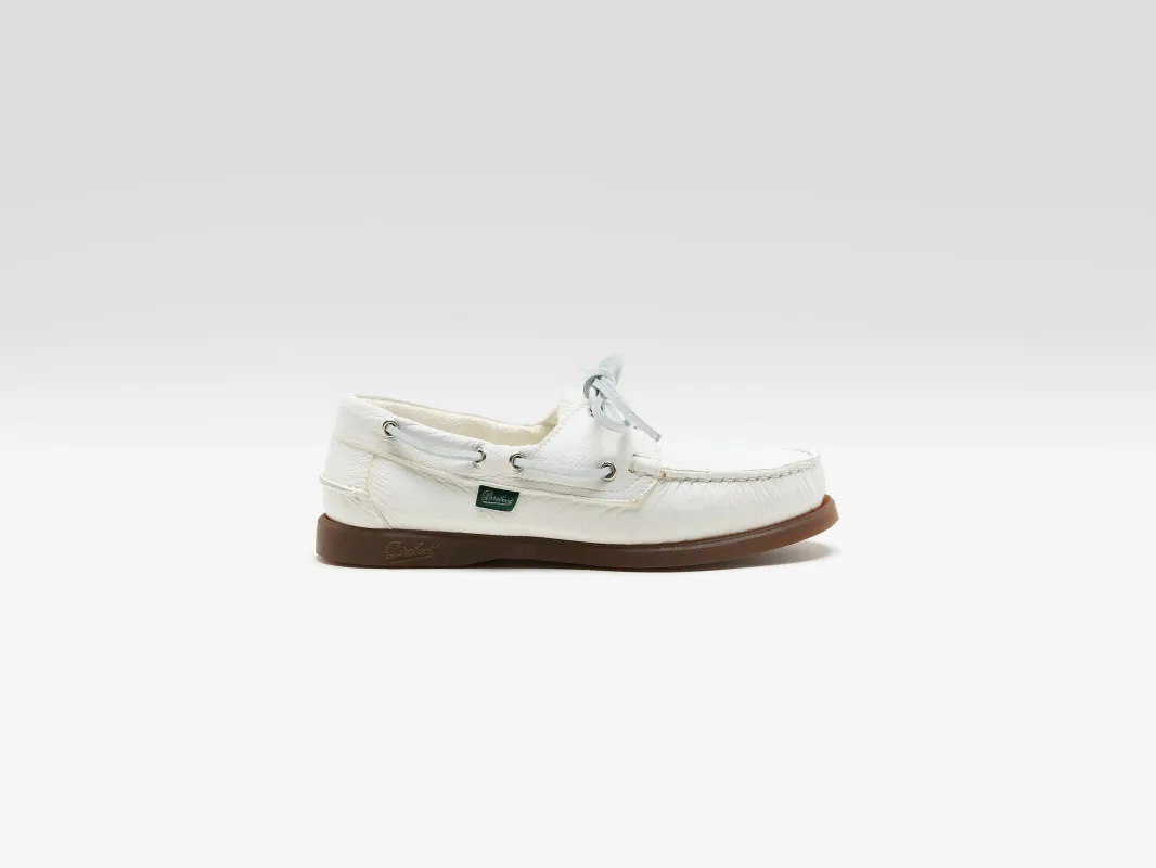 Barth Boat Shoes for Women (261 / W / WHITE) sold by Bellrose