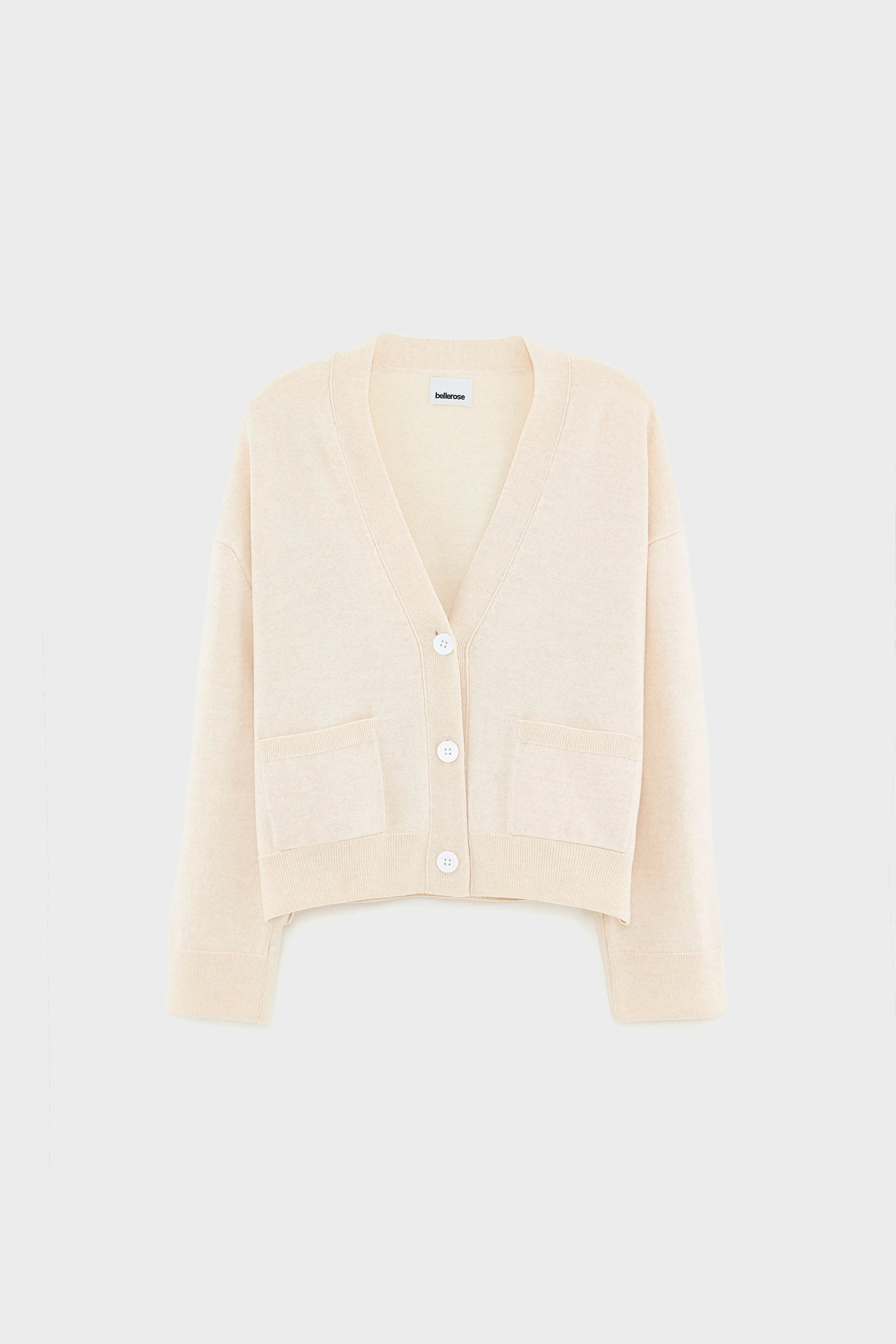 Gakkin v-neck cardigan (251 / W / OATMEAL) sold by Bellrose product image thumbnail 2