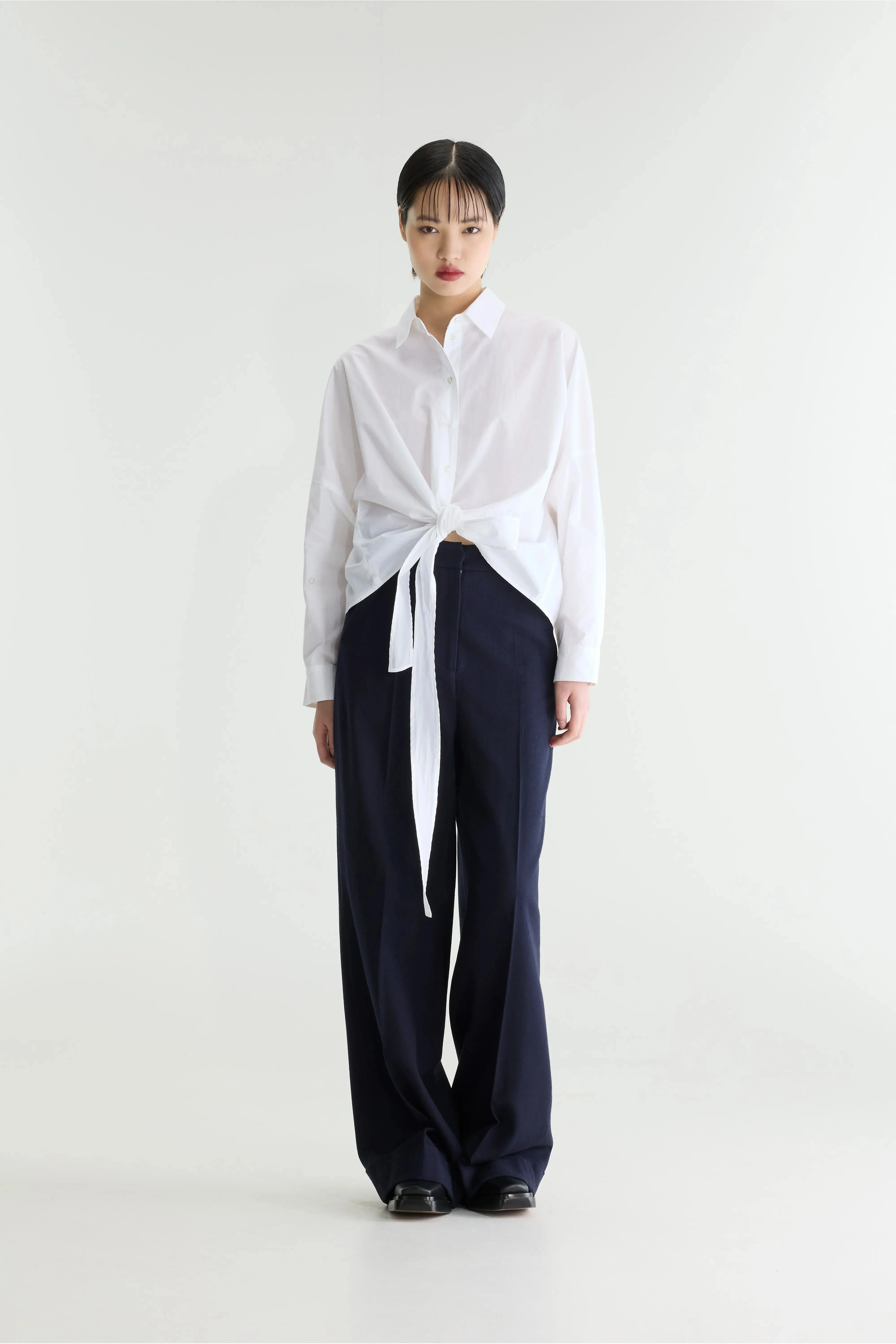 Candice popline shirt (262 / W / WHITE) sold by Bellrose product image thumbnail 3
