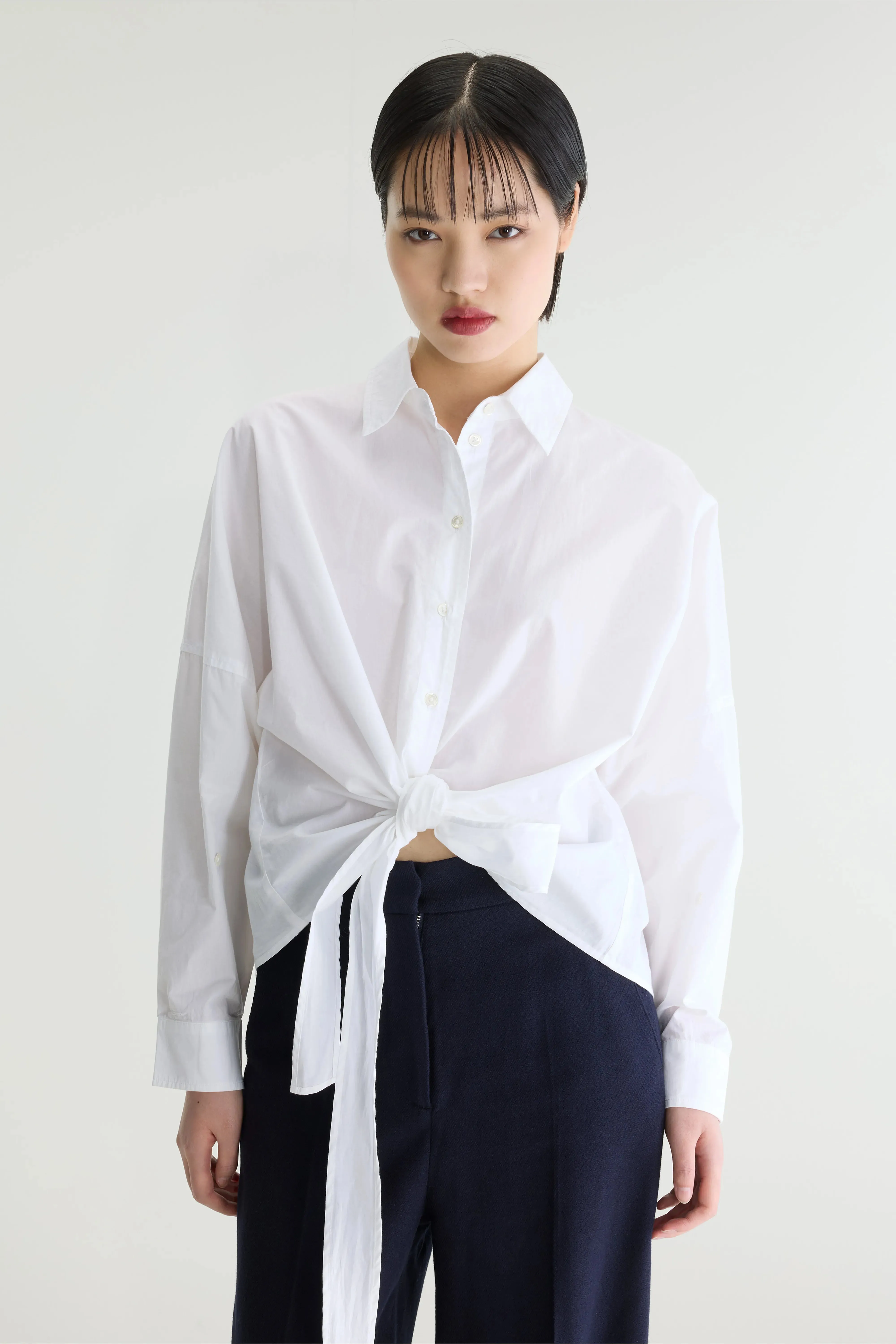 Candice popline shirt (262 / W / WHITE) sold by Bellrose product image thumbnail 2