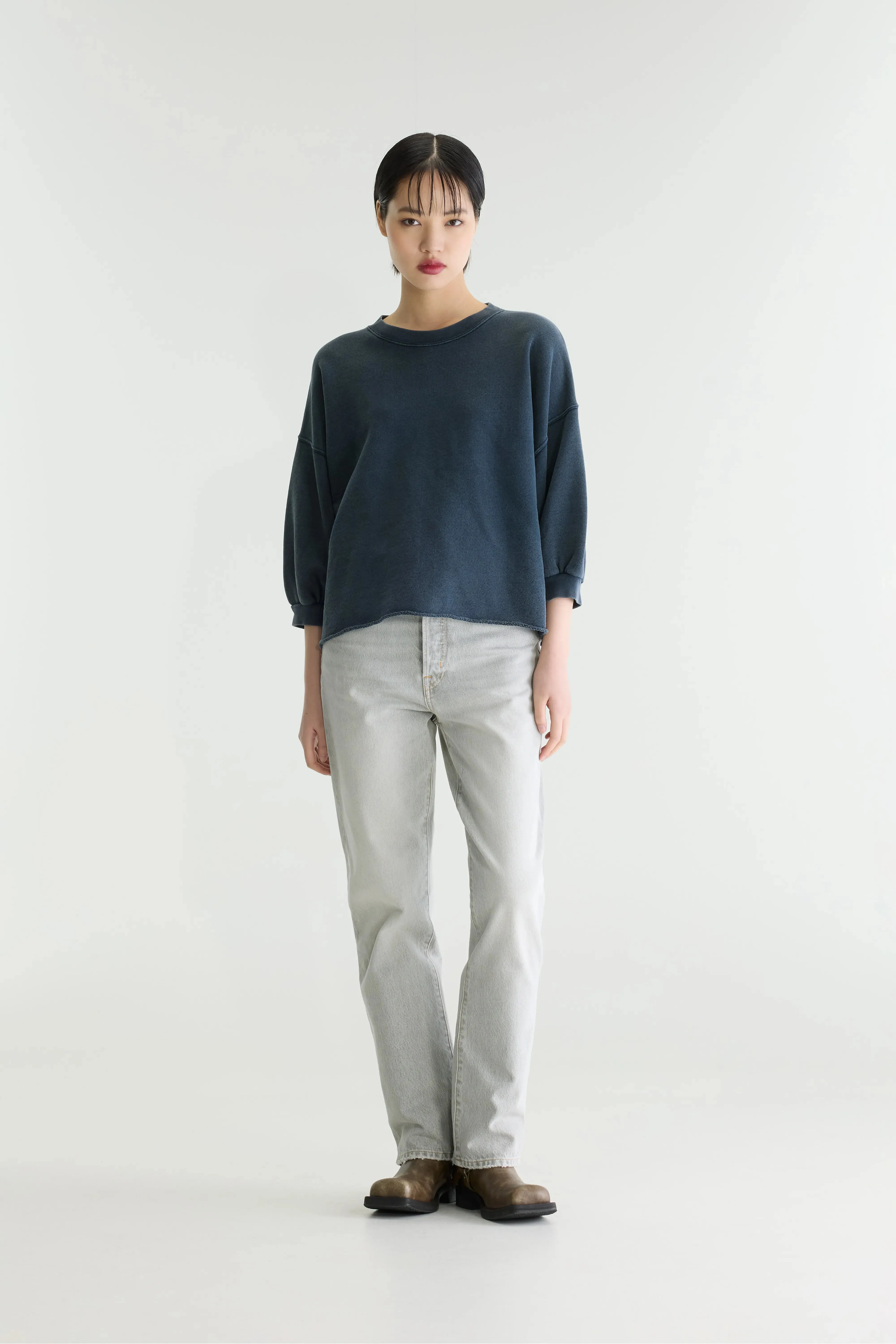 Vicske crewneck sweatshirt (262 / W / NAVY) sold by Bellrose product image thumbnail 3