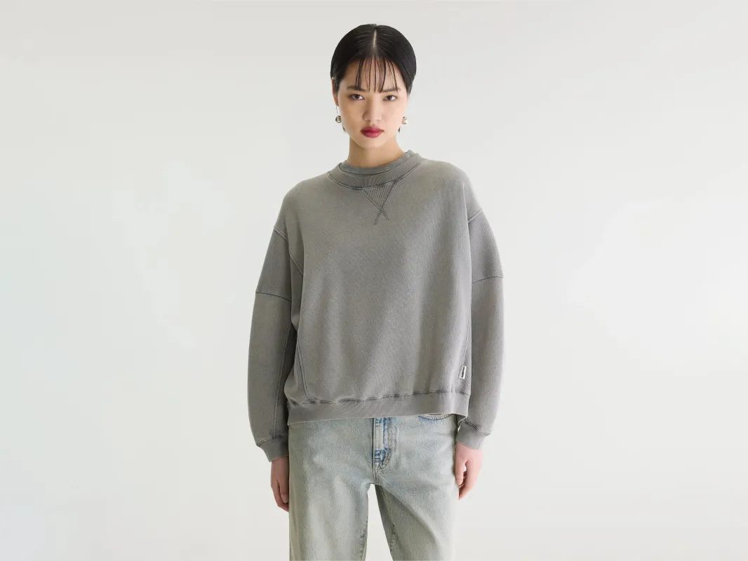 Flipos crewneck sweatshirt (262 / W / RAF) made by Bellerose