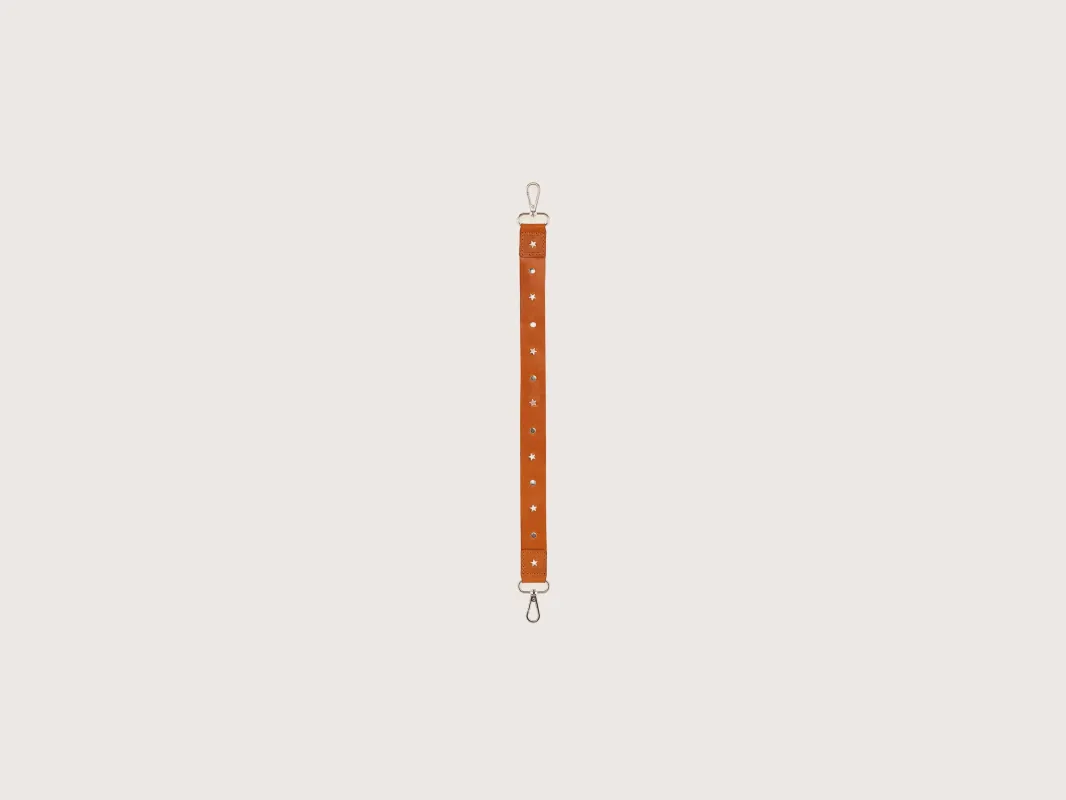 Sogka adjustable leather strap (251 / W / COGNAC) made by Bellerose