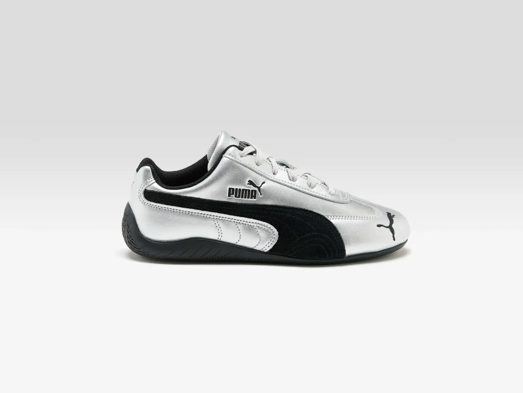 Speedcat Metallic for Women (252 / W / SILVER) made by Puma