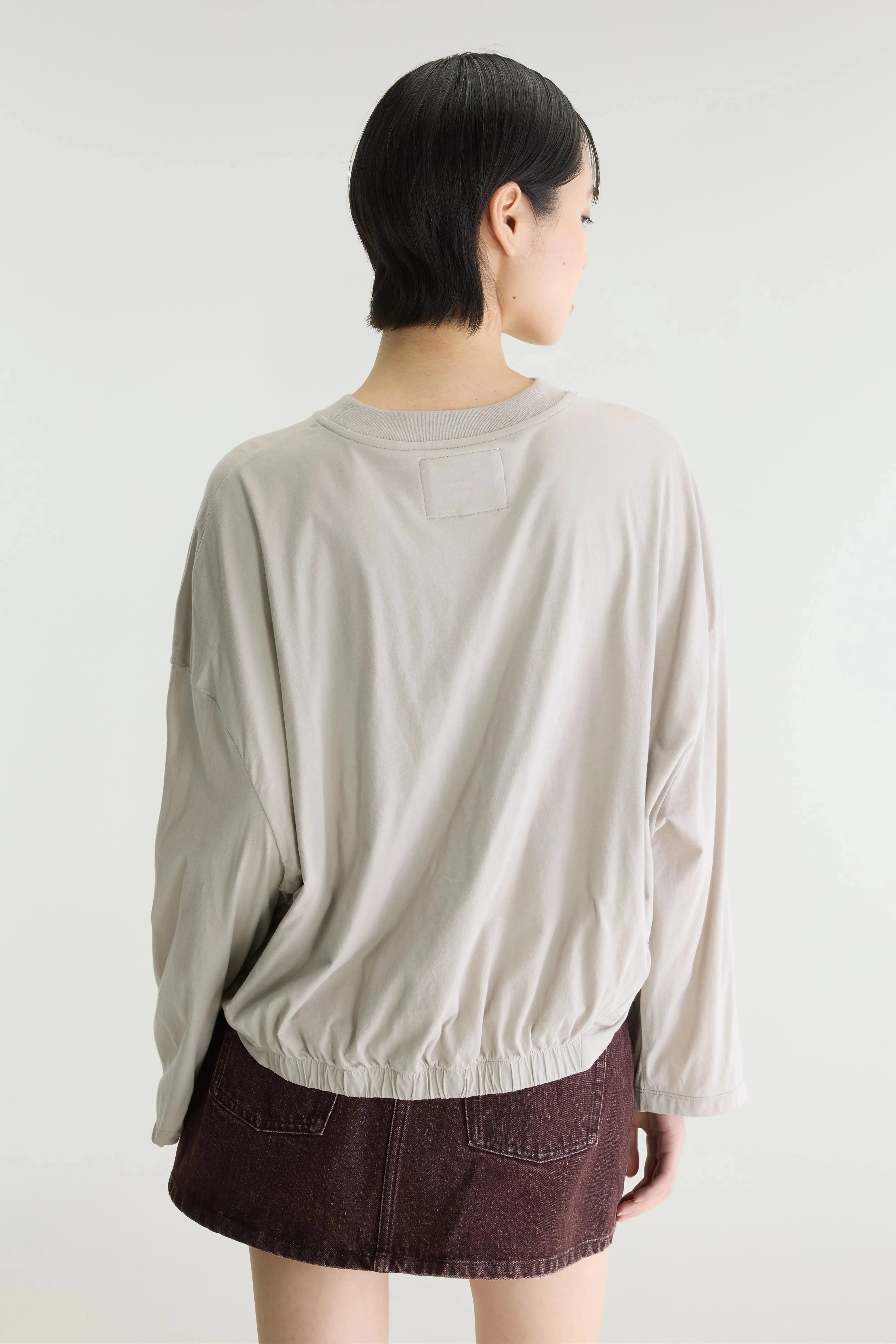 Flames cropped long-sleeve t-shirt (262 / W / NICKEL) sold by Bellrose product image thumbnail 4