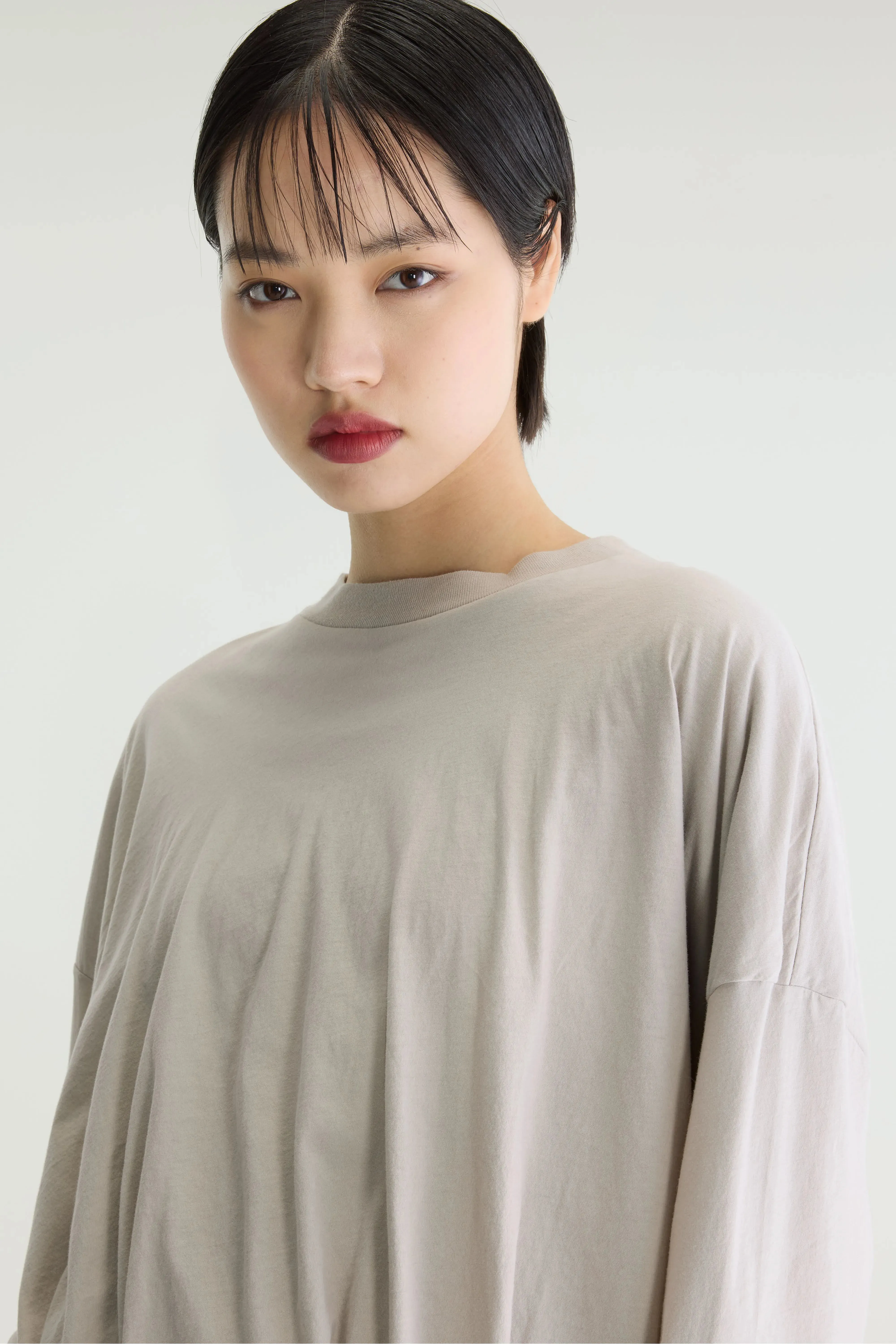 Flames cropped long-sleeve t-shirt (262 / W / NICKEL) sold by Bellrose product image thumbnail 5