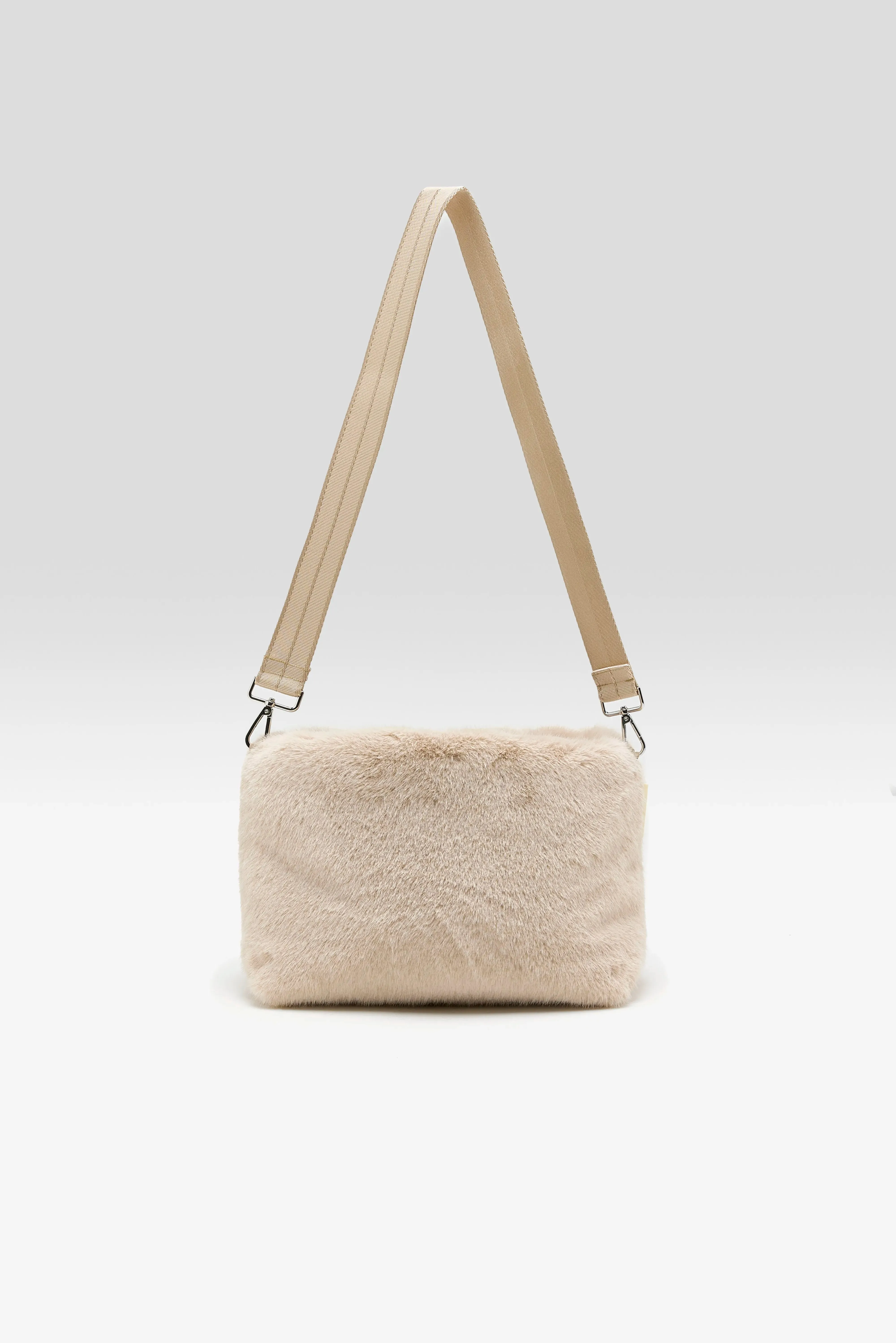 Helga faux-fur handbag (262 / W / STONE) sold by Bellrose product image thumbnail 4
