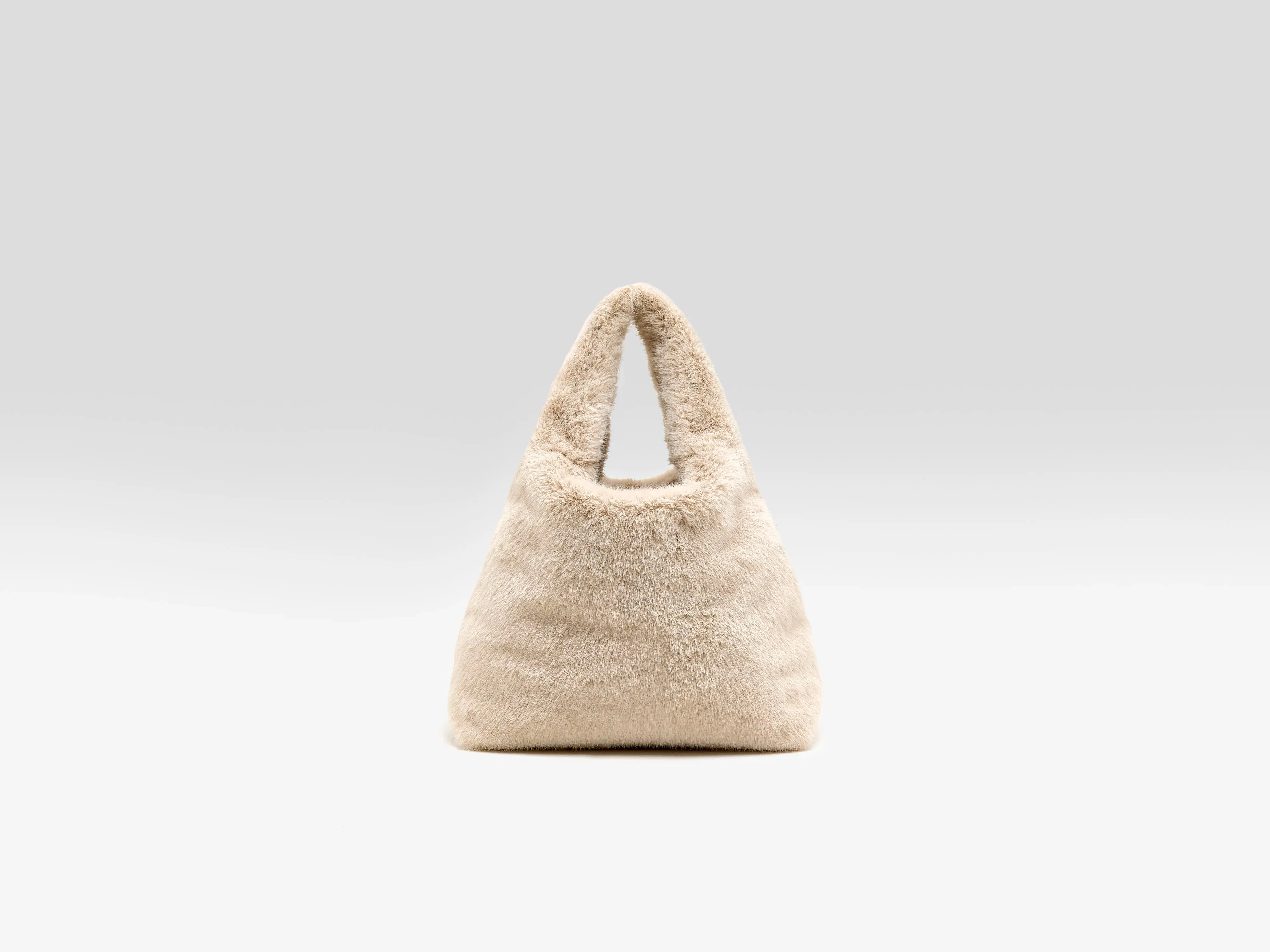 Helga faux-fur handbag (262 / W / STONE) sold by Bellrose