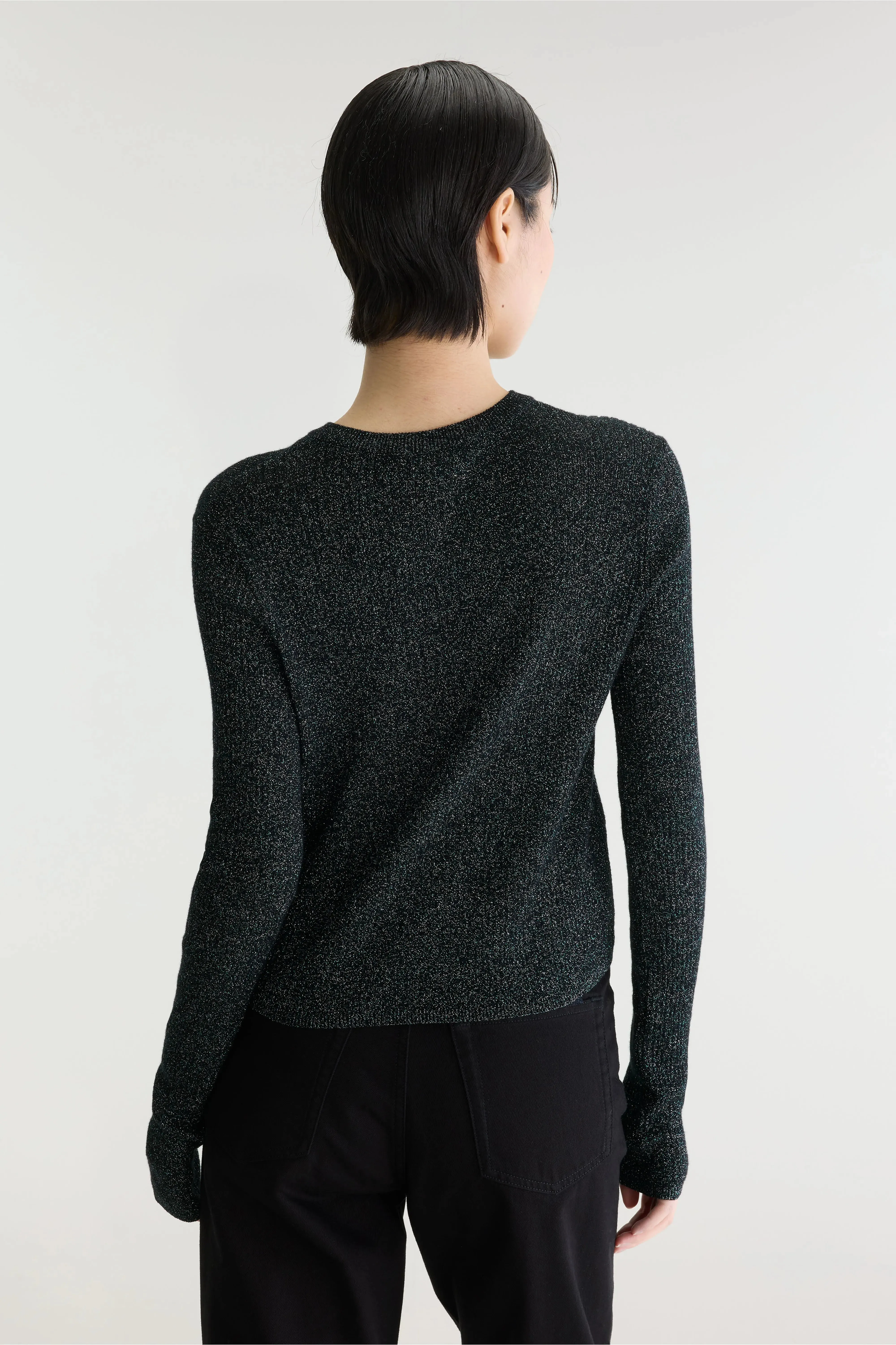 Laiu slim sweater (262 / W / BLACK) sold by Bellrose product image thumbnail 4