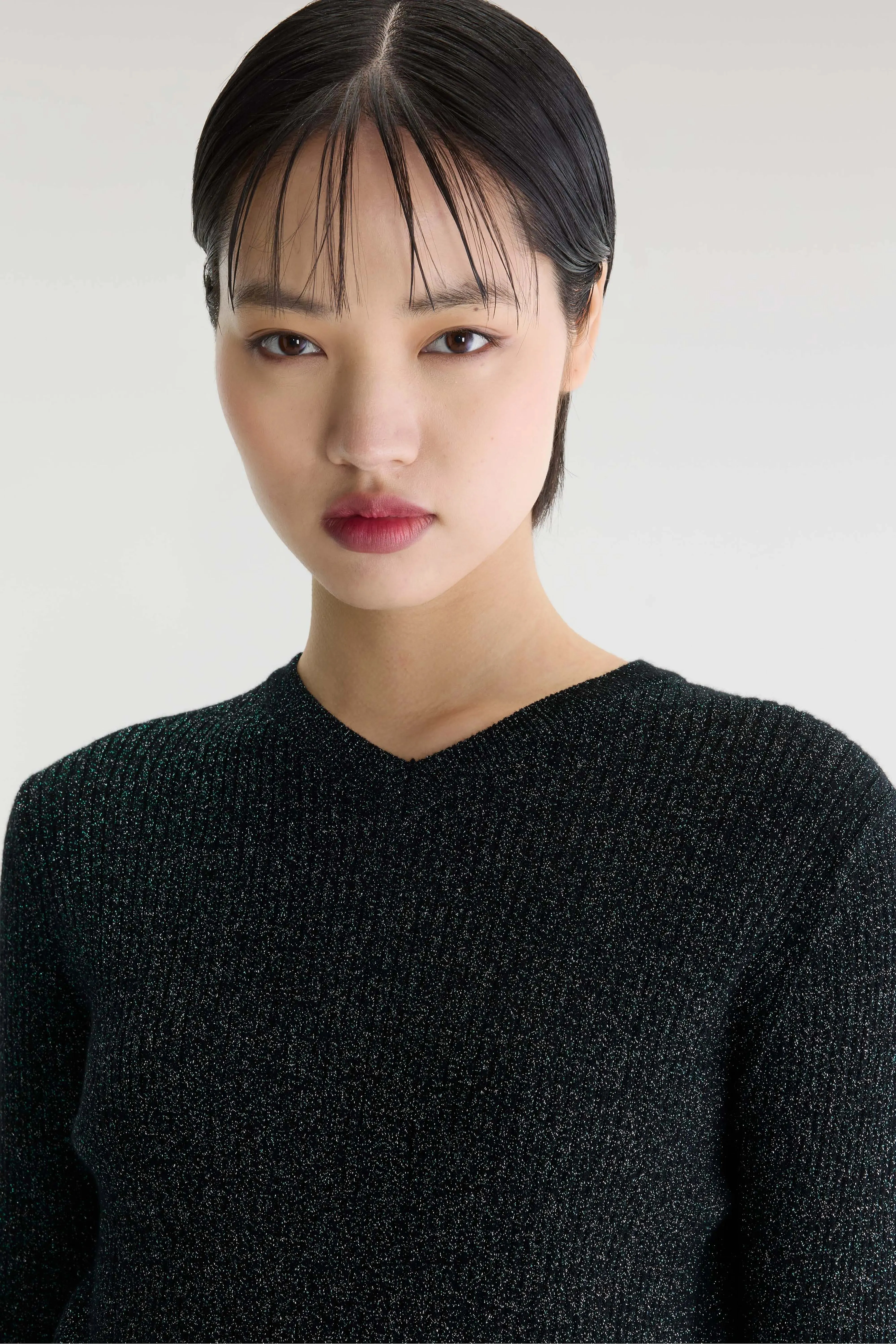 Laiu slim sweater (262 / W / BLACK) sold by Bellrose product image thumbnail 5