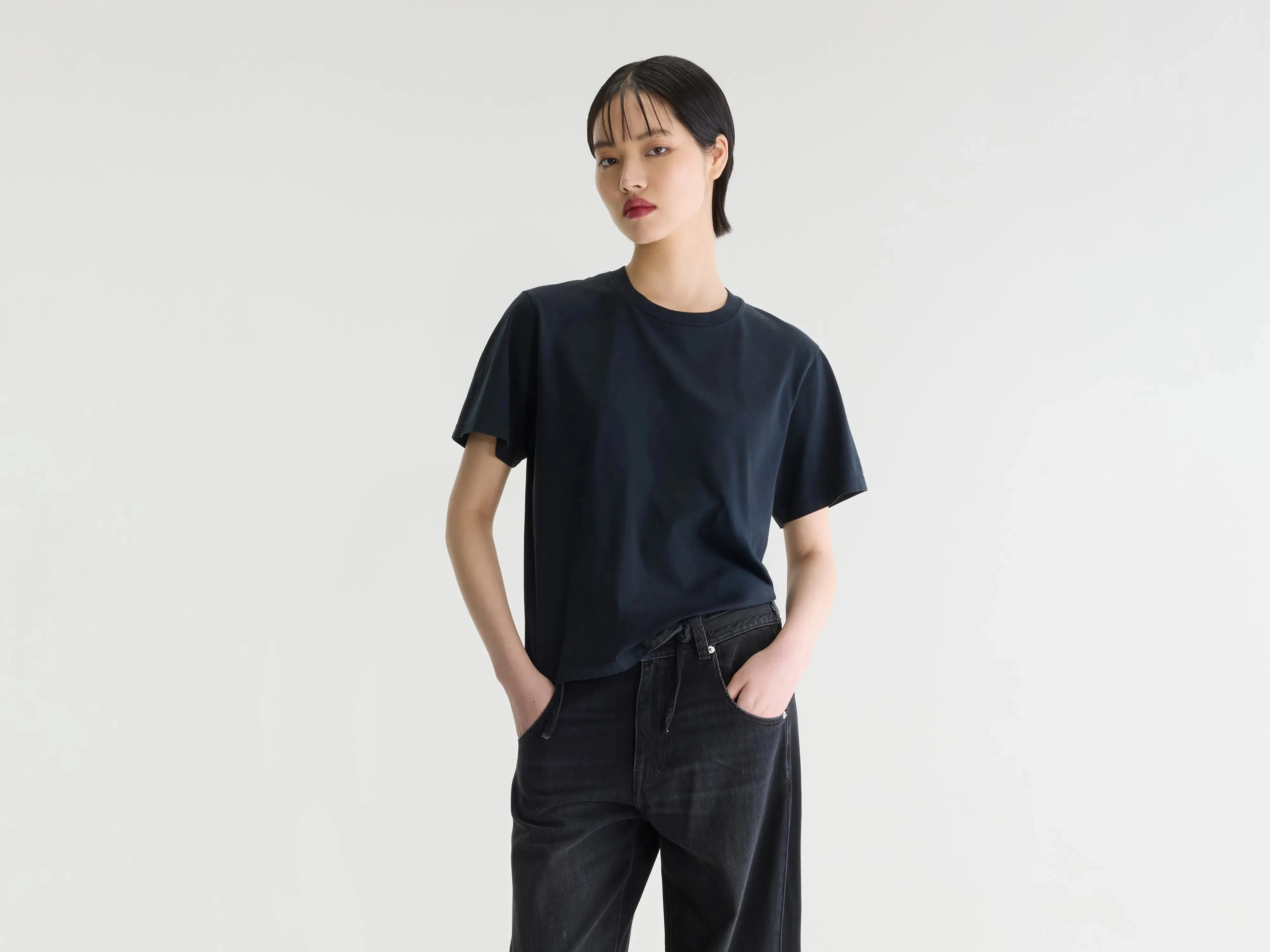 Flavia short-sleeve t-shirt (262 / W / BLACK BEAUTY) sold by Bellrose