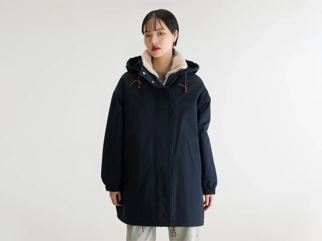 Jade duffle parka (262 / W / NAVY) made by Bellerose