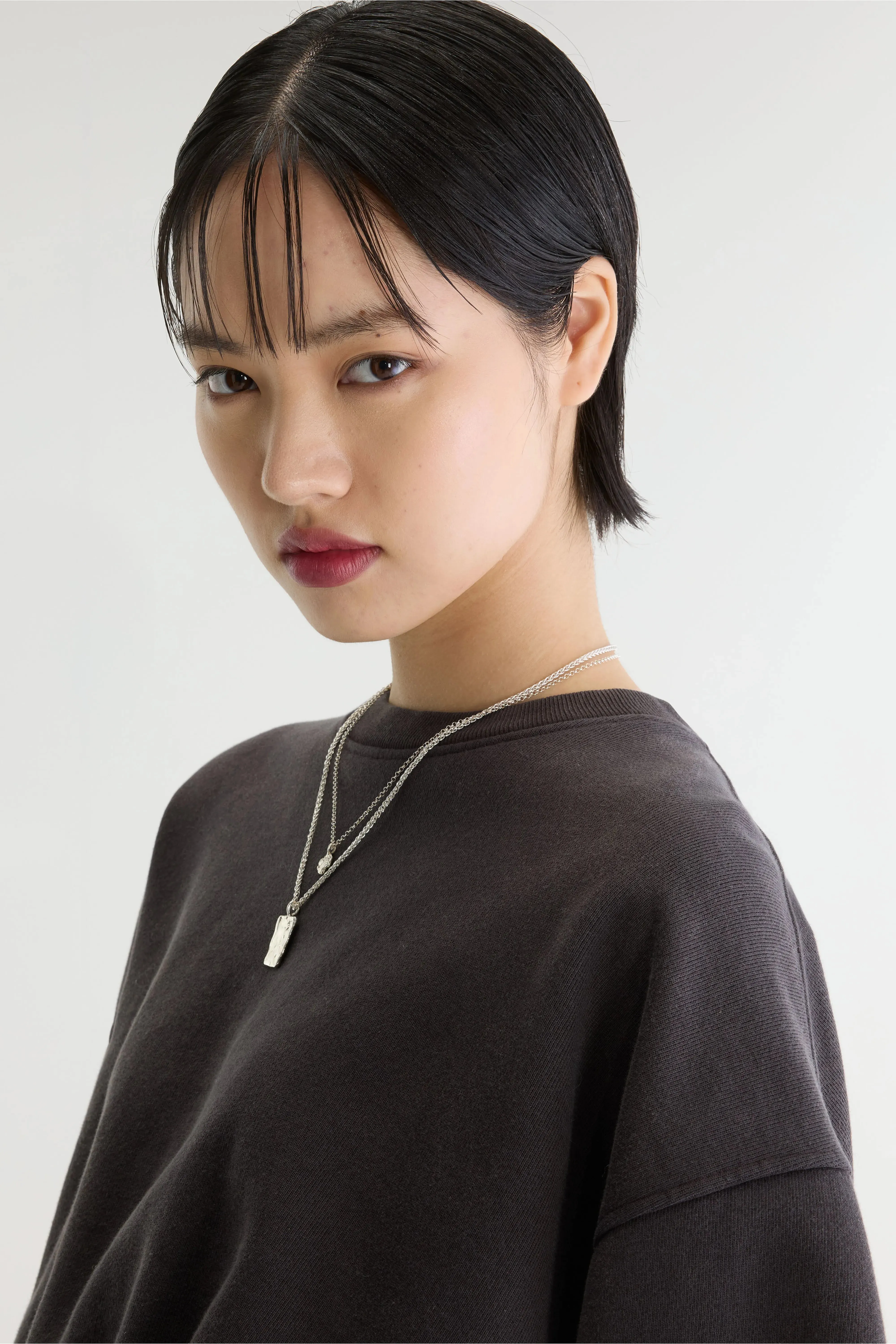 Fancy cropped crewneck sweatshirt (262 / W / DARK ROAST) sold by Bellrose product image thumbnail 5