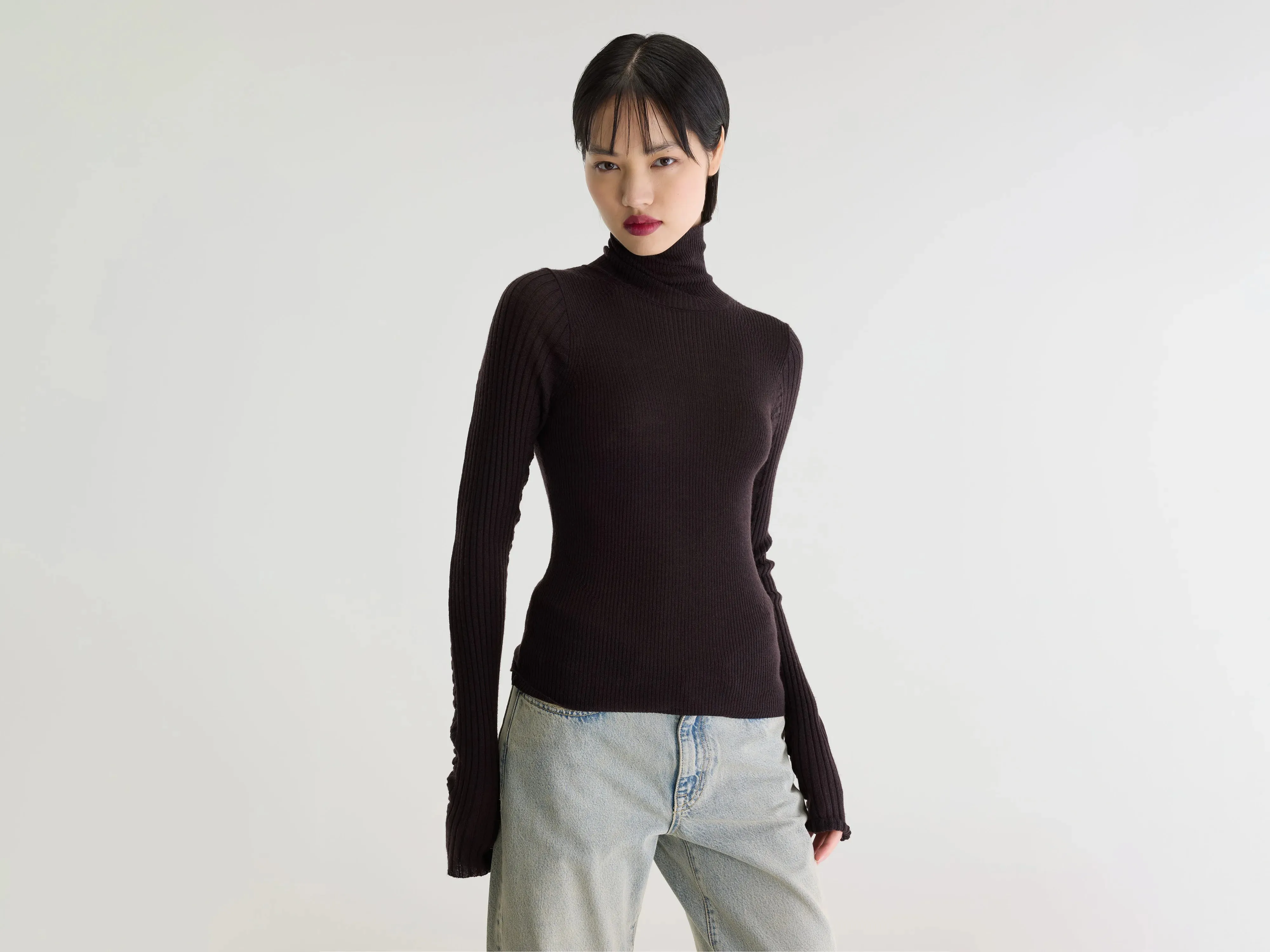 Awald slim sweater (262 / W / EBENE) sold by Bellrose