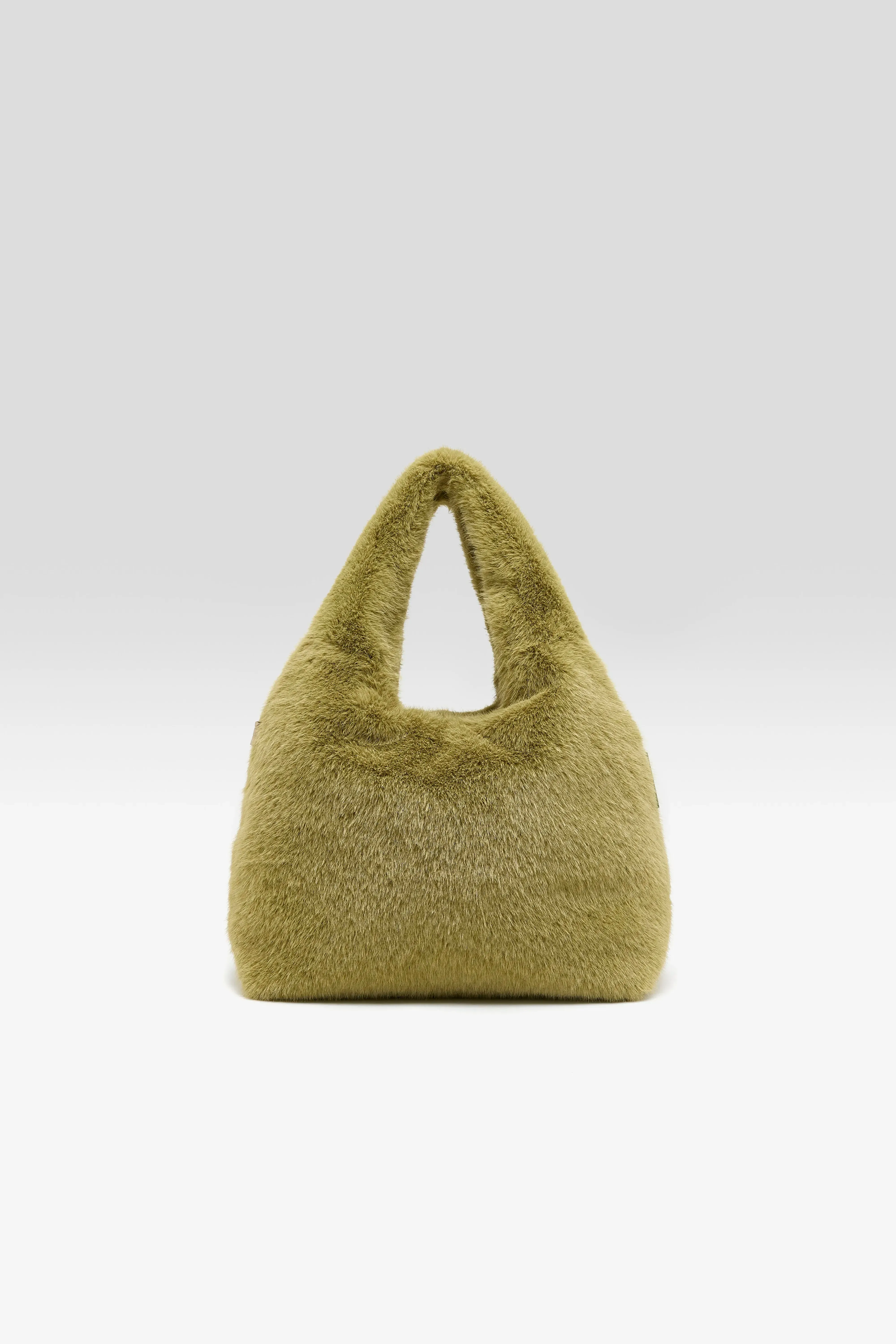 Helga faux-fur handbag (262 / W / TILLEUL) sold by Bellrose product image thumbnail 2