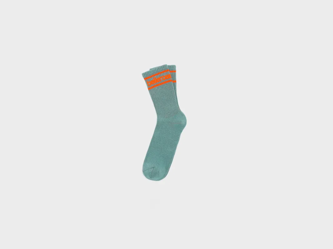 Vigil crew socks (262 / G / SEA PINE) made by Bellerose