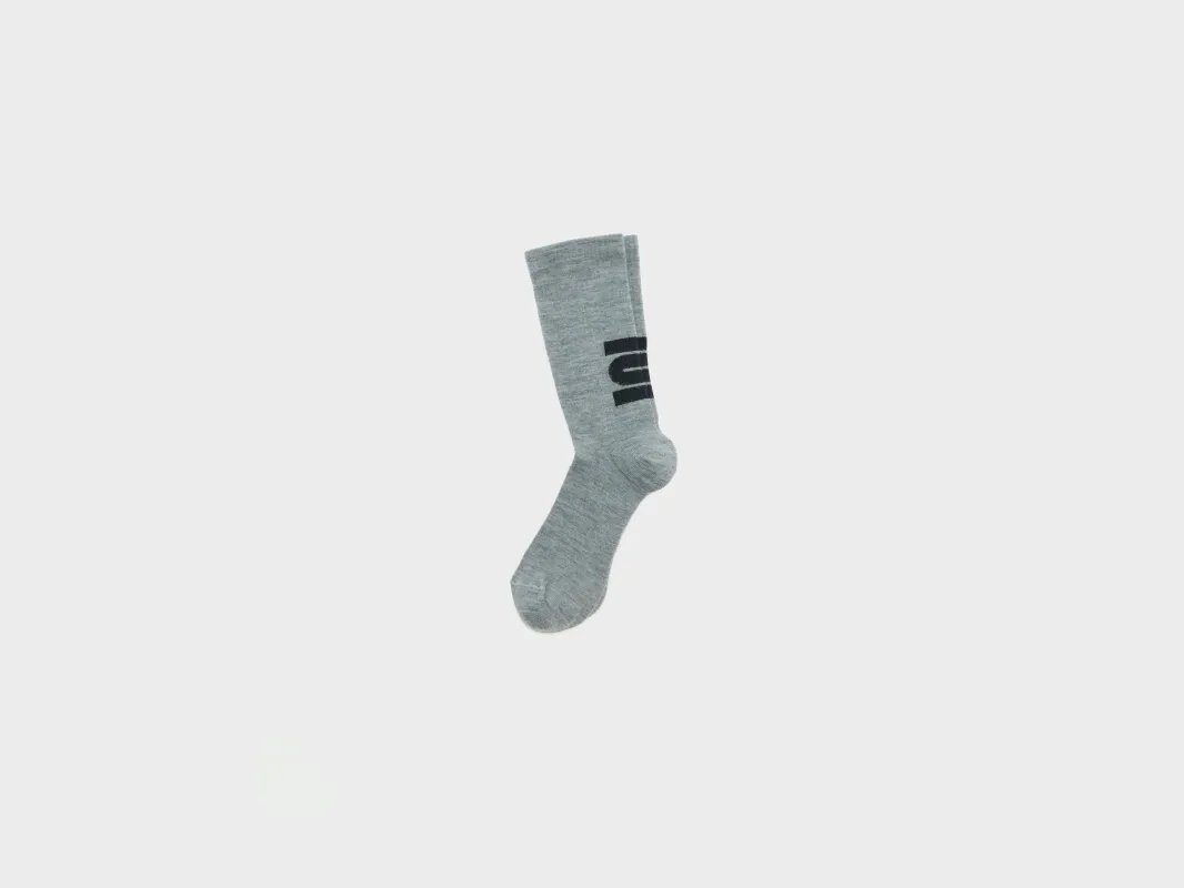 Beffe classic socks (262 / M / H. GREY) made by Bellerose