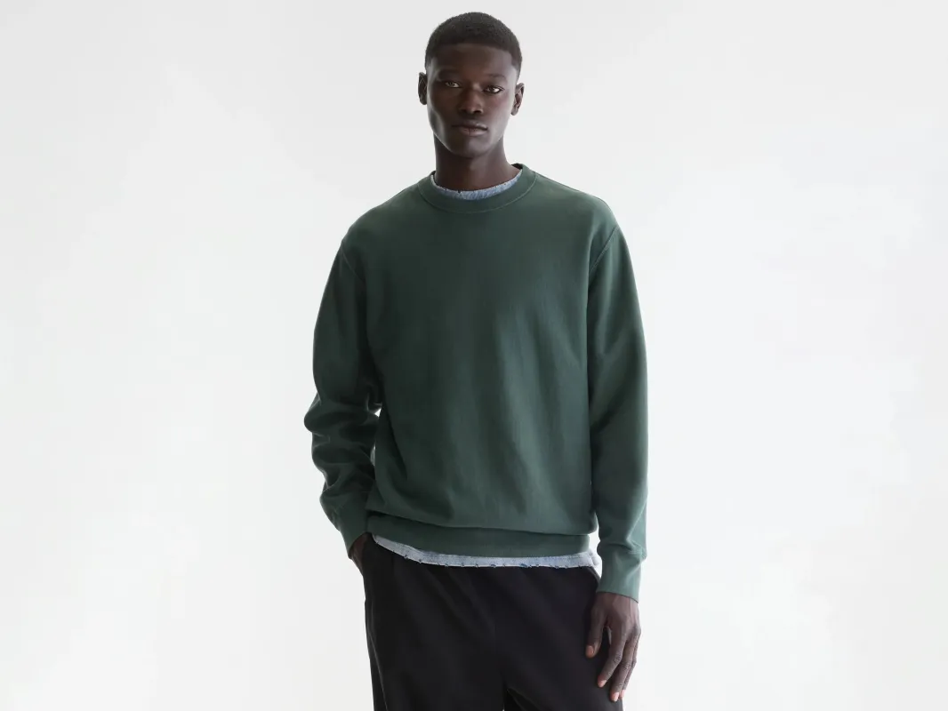 Flake crewneck sweatshirt (262 / M / MOUNTAIN) made by Bellerose