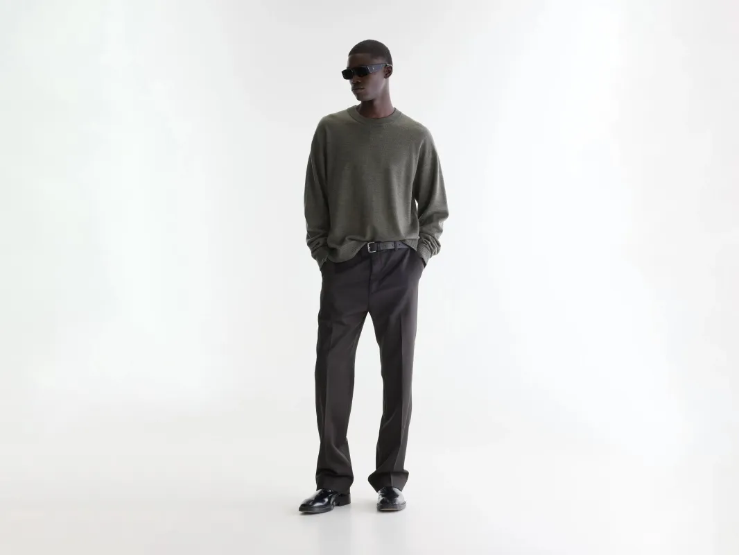 Jars classic trousers (262 / M / DARK ROAST) made by Bellerose