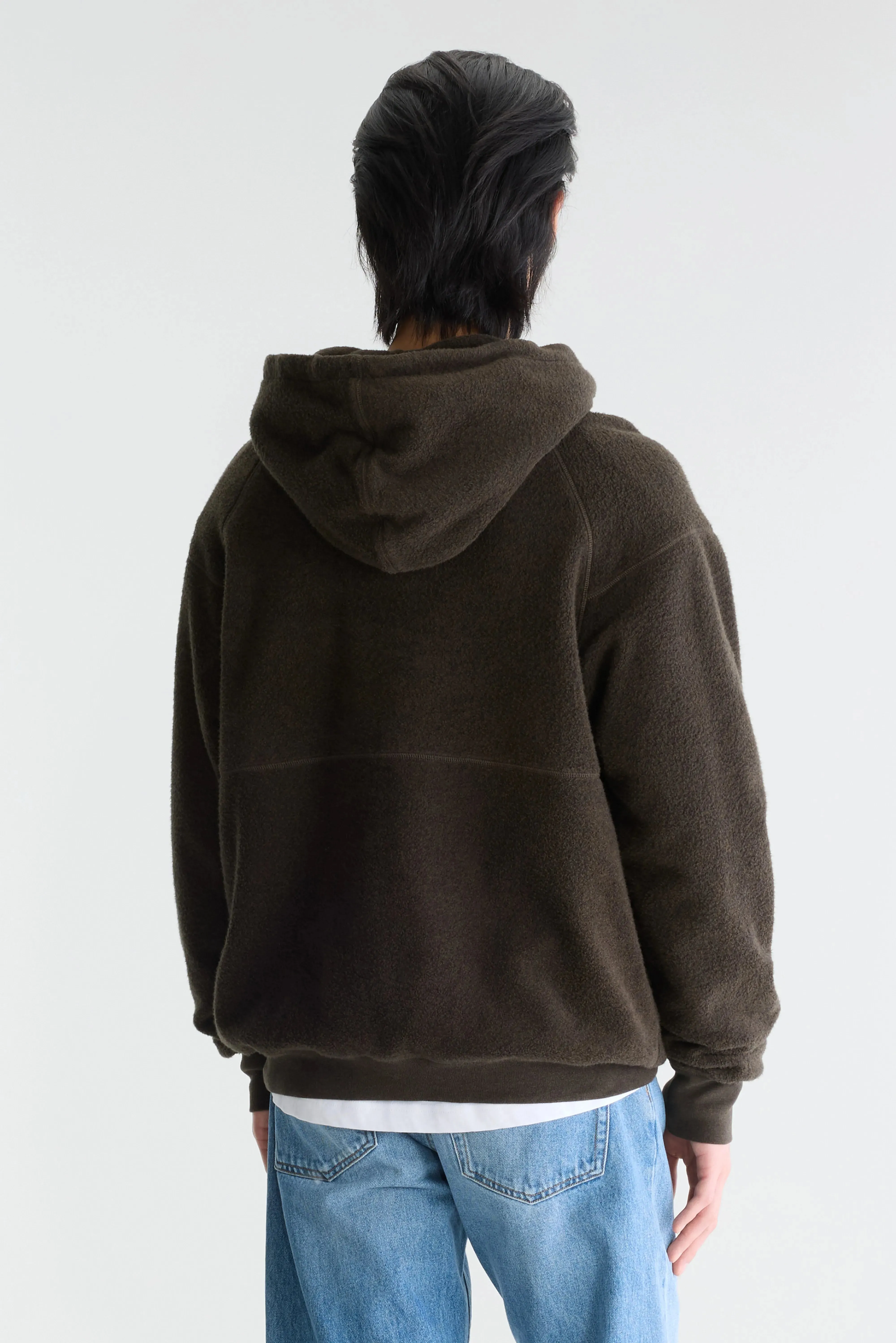 Mattis relaxed hoodie (262 / M / DARK BROWN) sold by Bellrose product image thumbnail 4