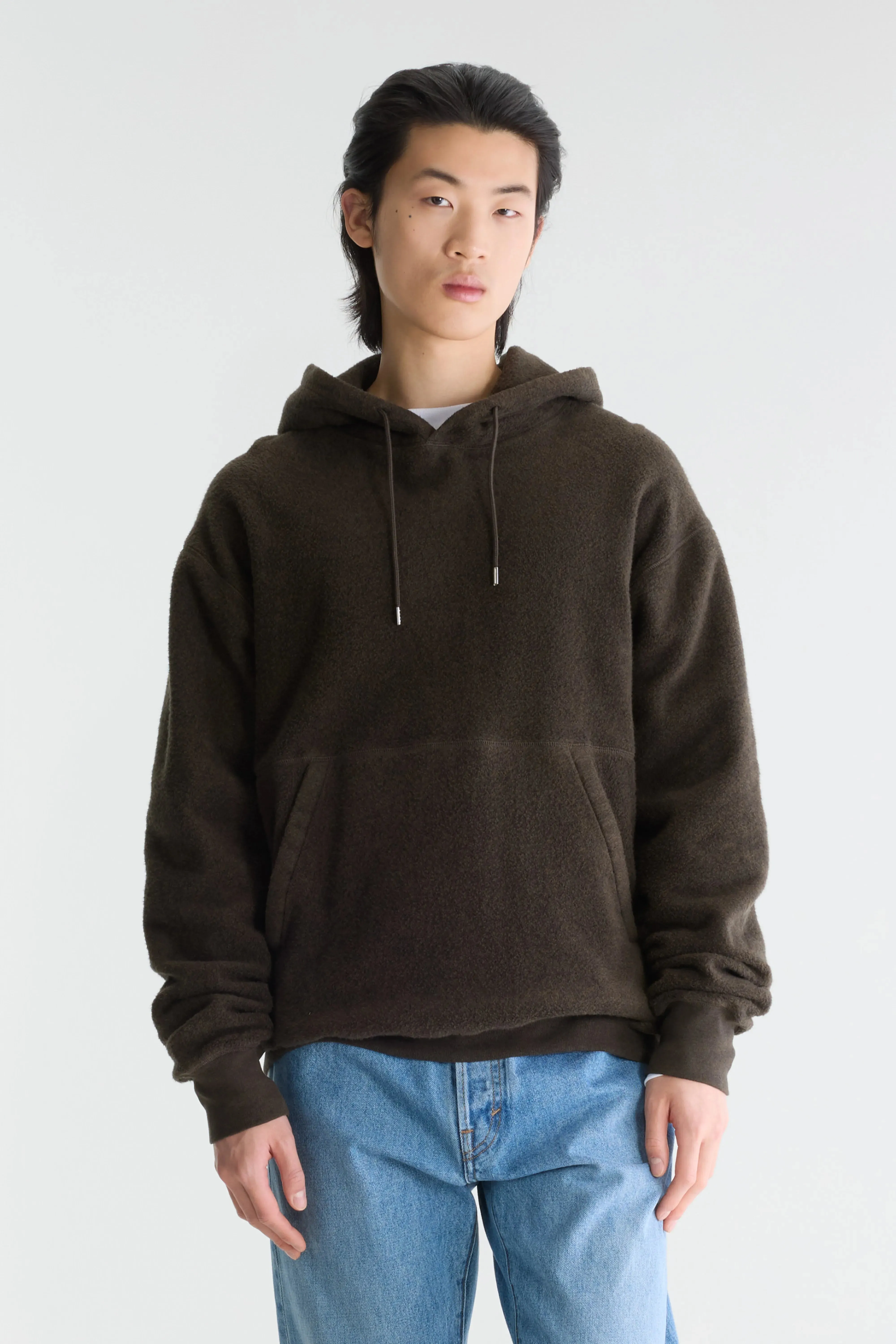 Mattis relaxed hoodie (262 / M / DARK BROWN) sold by Bellrose product image thumbnail 2