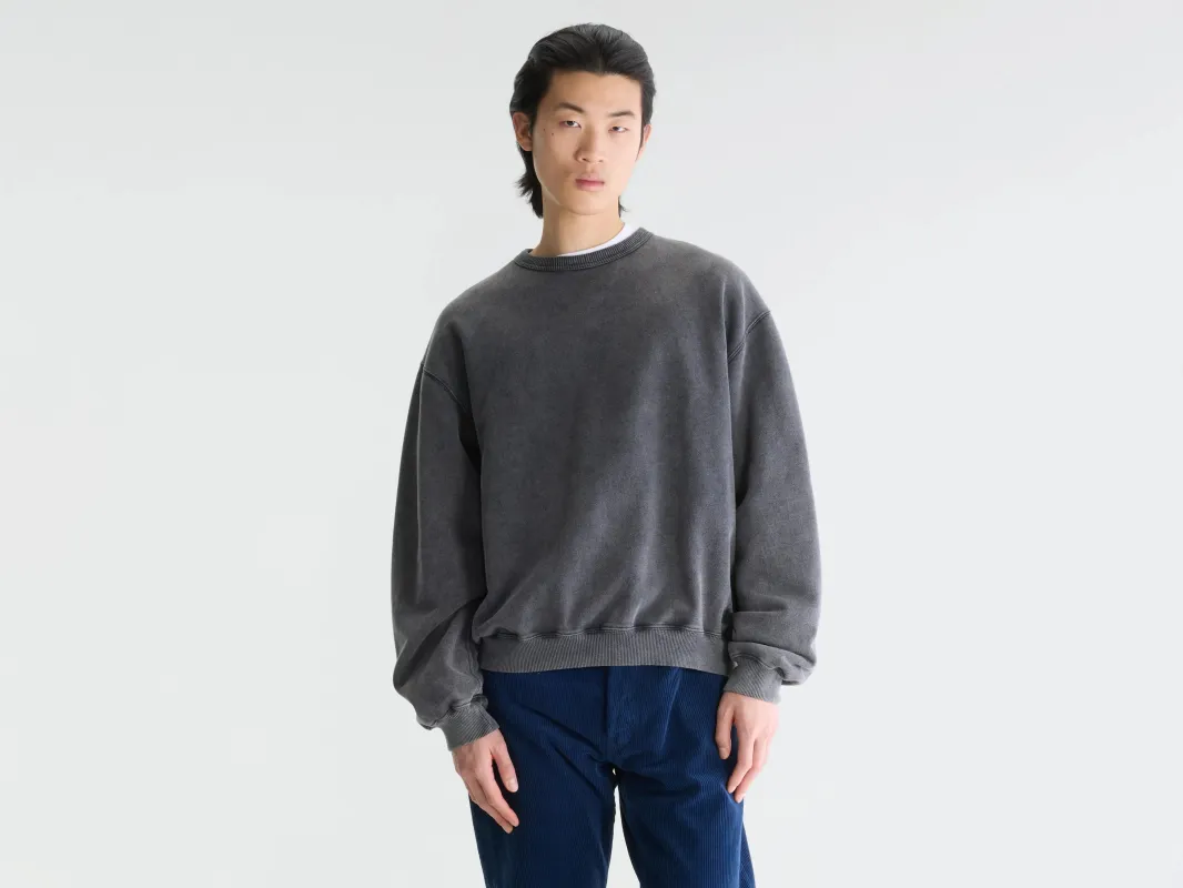 Fappen crewneck sweatshirt (262 / M / BLACK) made by Bellerose