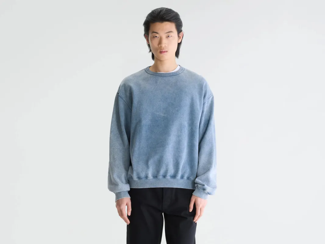 Fappen crewneck sweatshirt (262 / M / TEAL) made by Bellerose