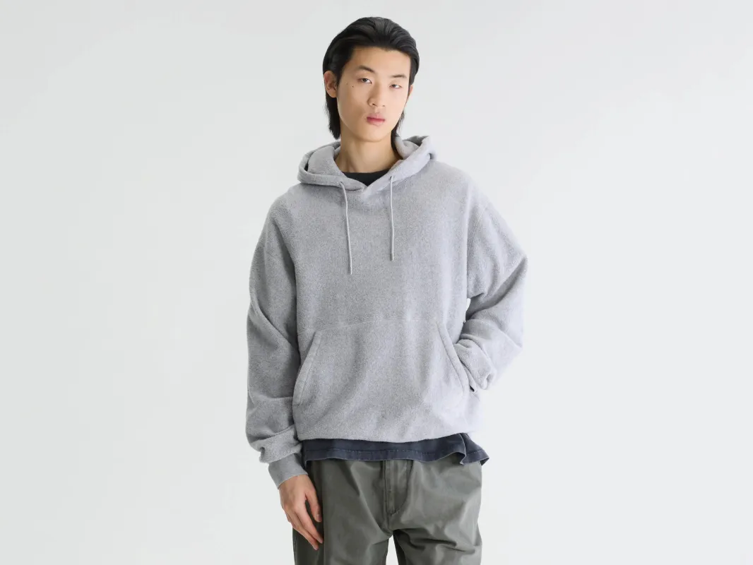 Mattis relaxed hoodie (262 / M / GREY MELANGE) made by Bellerose