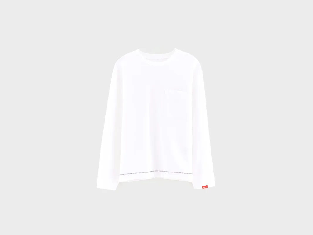 Camjo long-sleeve t-shirt (262 / B / WHITE) made by Bellerose