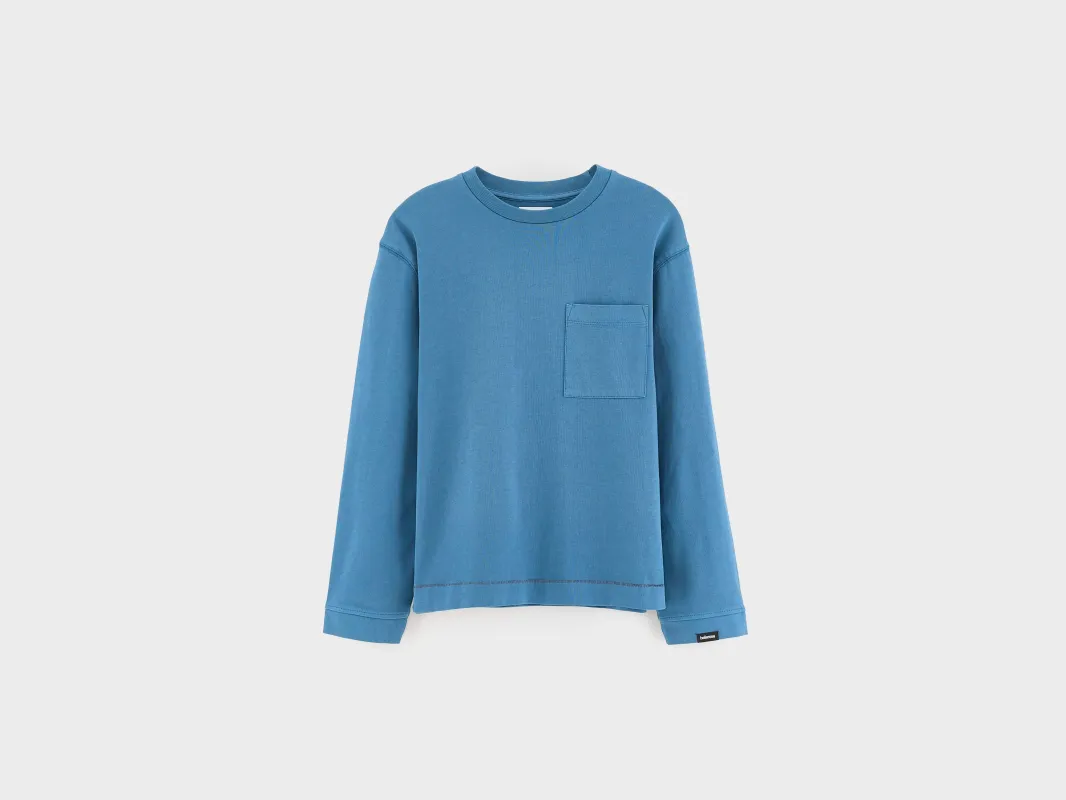 Camjo long-sleeve t-shirt (262 / B / OCEAN) made by Bellerose