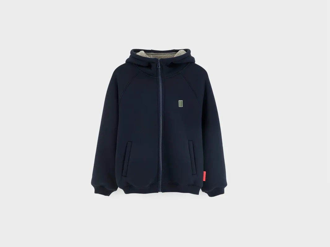 Japer zip-up hooded jacket (262 / B / AMERICA) made by Bellerose