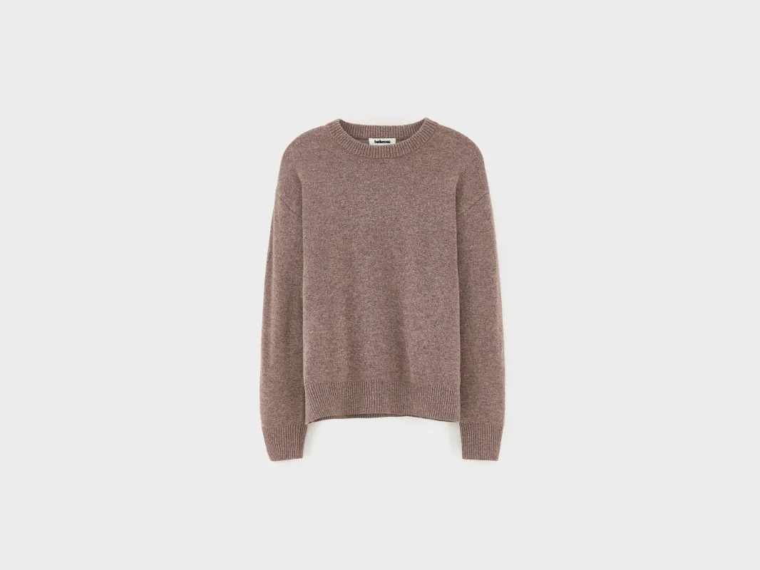 Alzay crewneck sweater (262 / B / MOUSE) made by Bellerose