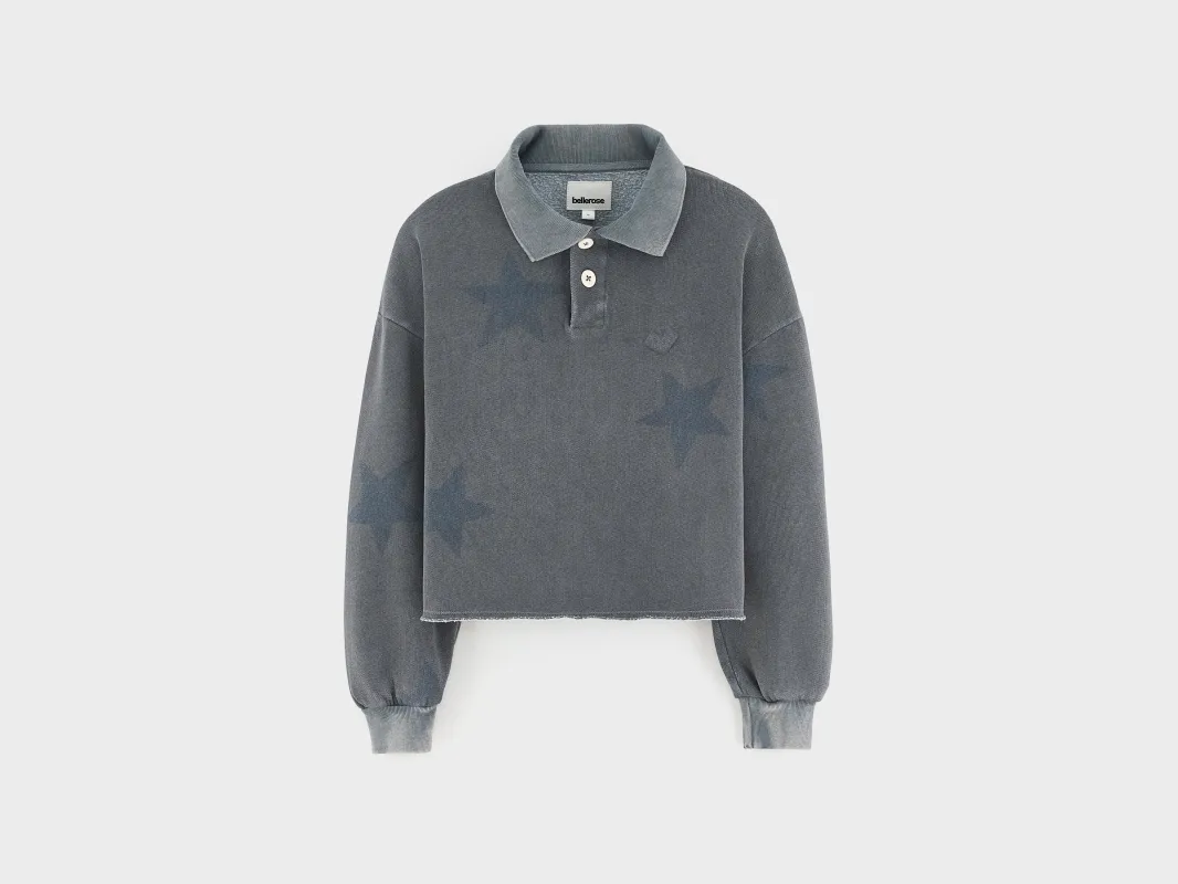 Fruto polo sweatshirt (262 / G / COMBO B) made by Bellerose