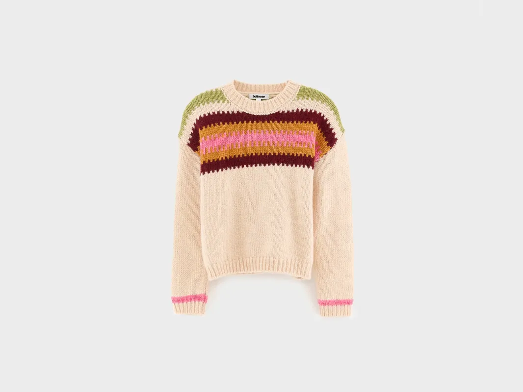 Dethom crewneck sweater (262 / G / DISPLAY A) made by Bellerose