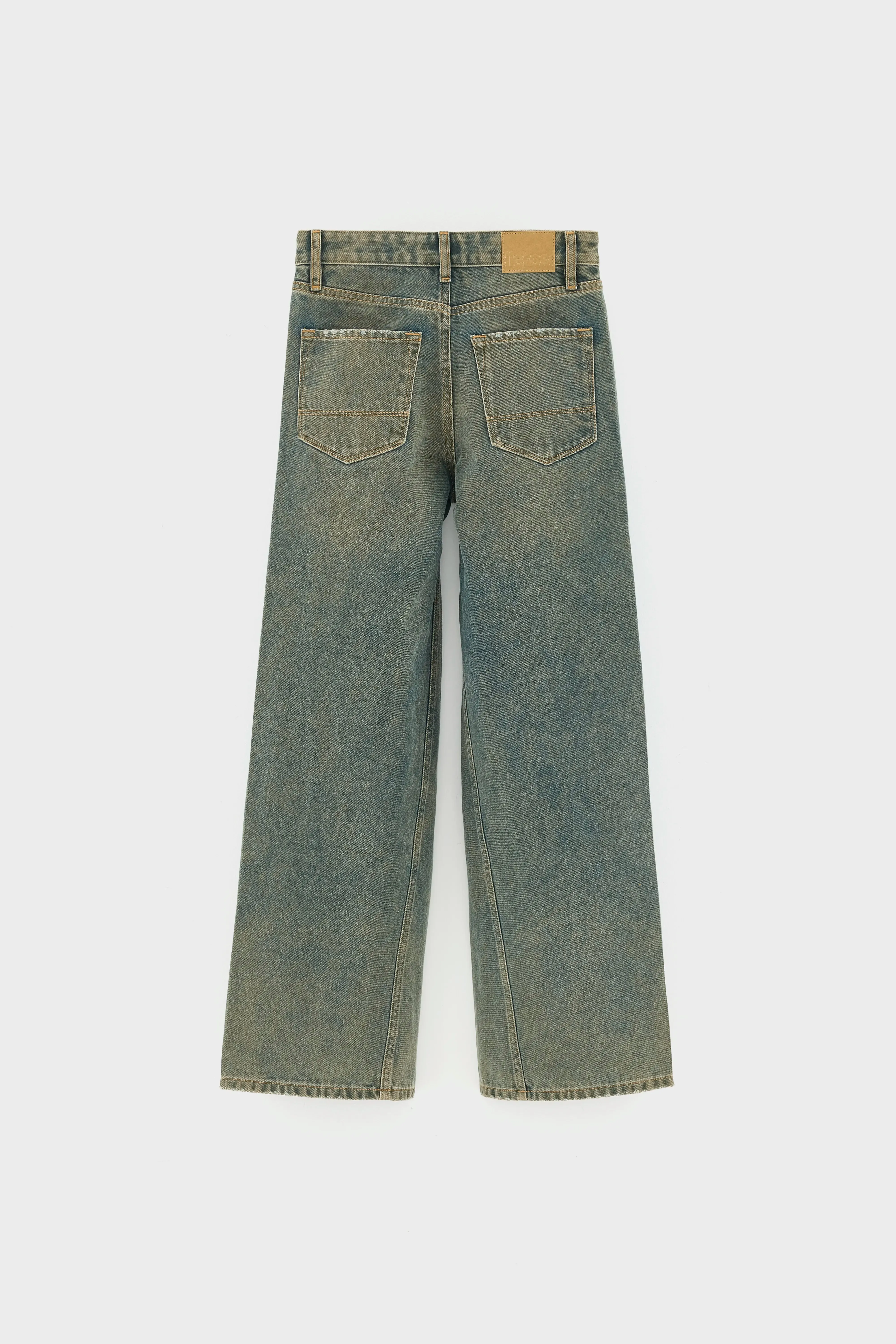 Wanda flared jeans (262 / G / DUSTY USED BLUE) sold by Bellrose product image thumbnail 3