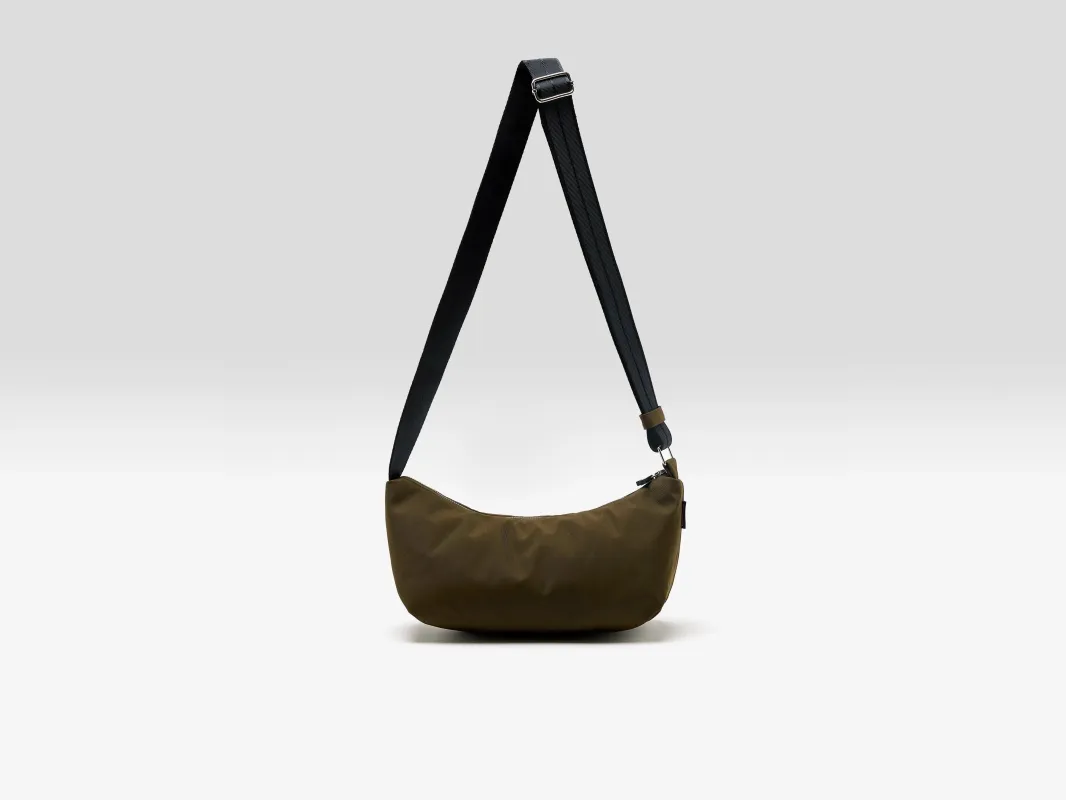 Hane sling bag (262 / W / CARBONE) made by Bellerose