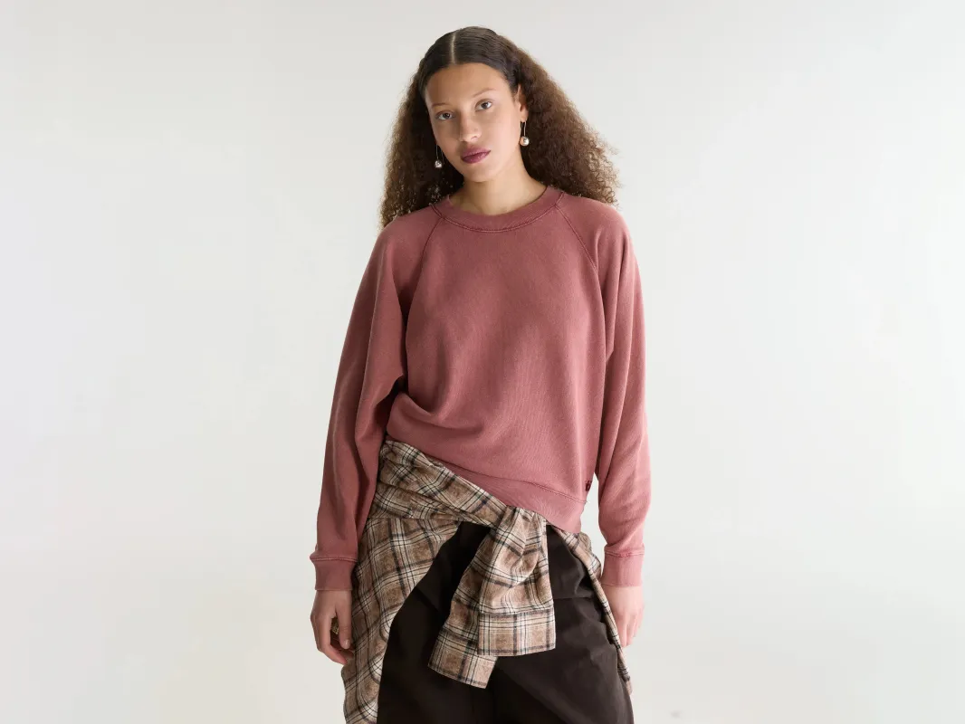 Fella relaxed sweatshirt (262 / W / CERISE) made by Bellerose