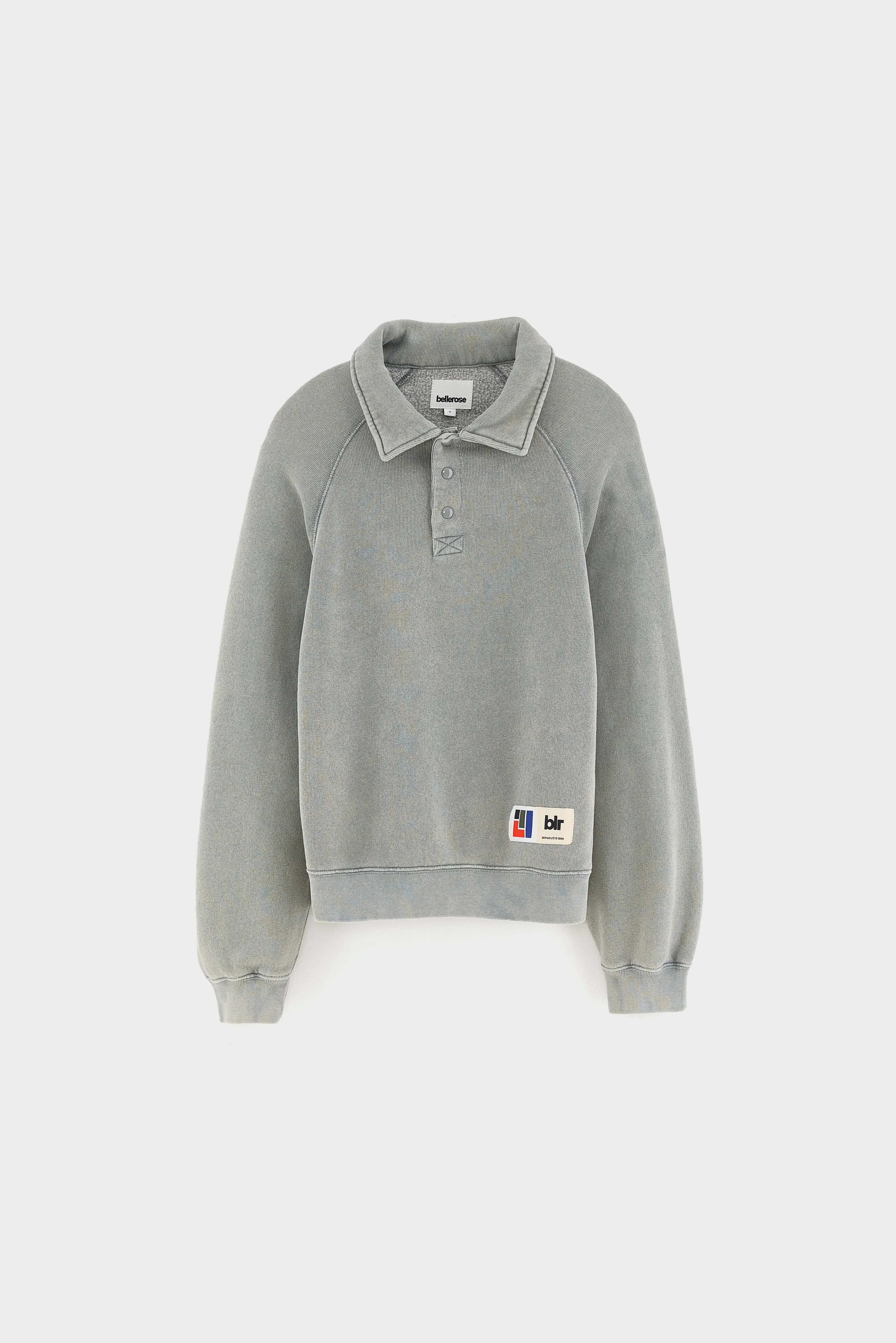 Felder polo sweatshirt (262 / B / THUNDER) sold by Bellrose product image thumbnail 2