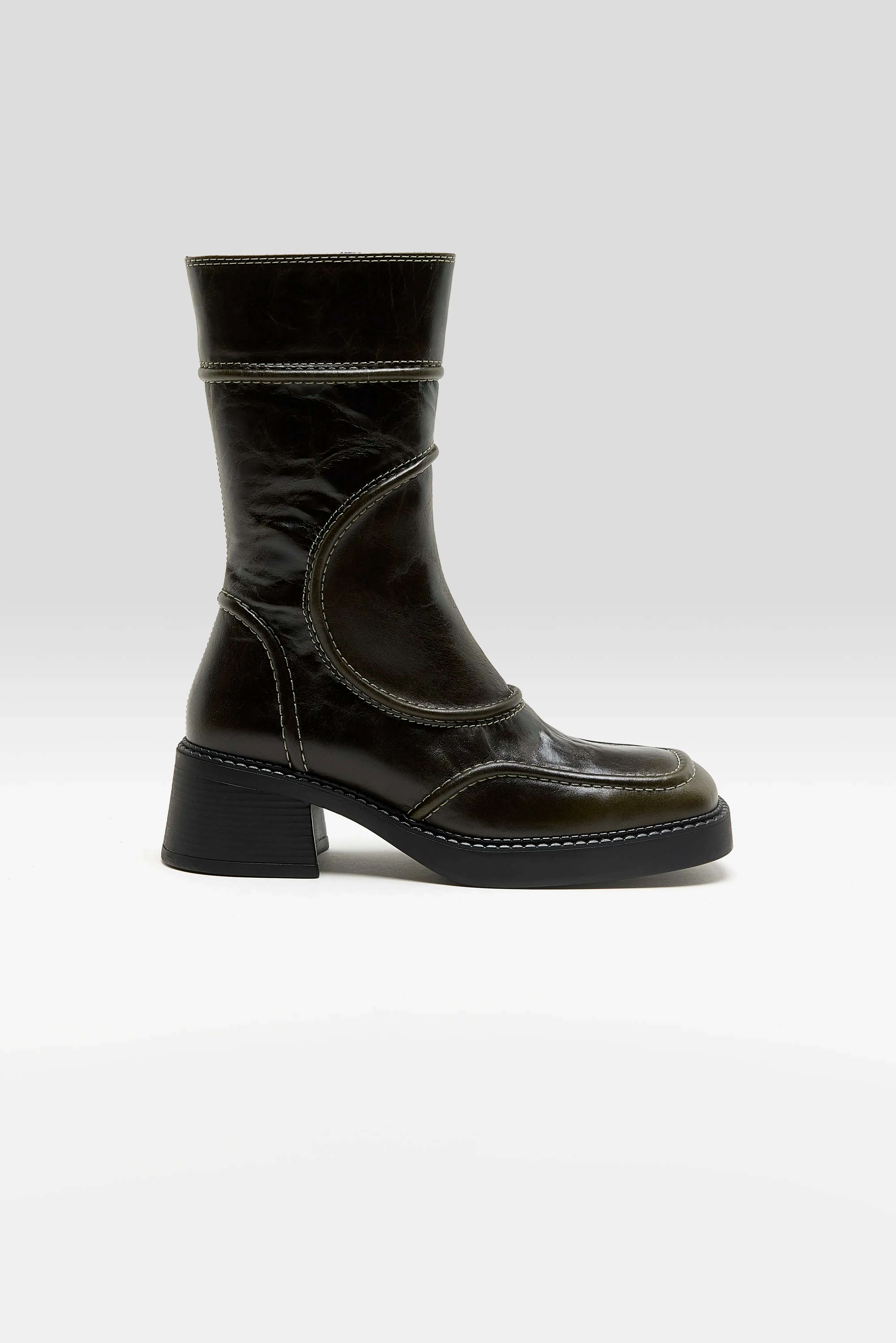 Malene Ankle Boots (262 / W / KAKI) sold by Bellrose product image thumbnail 2