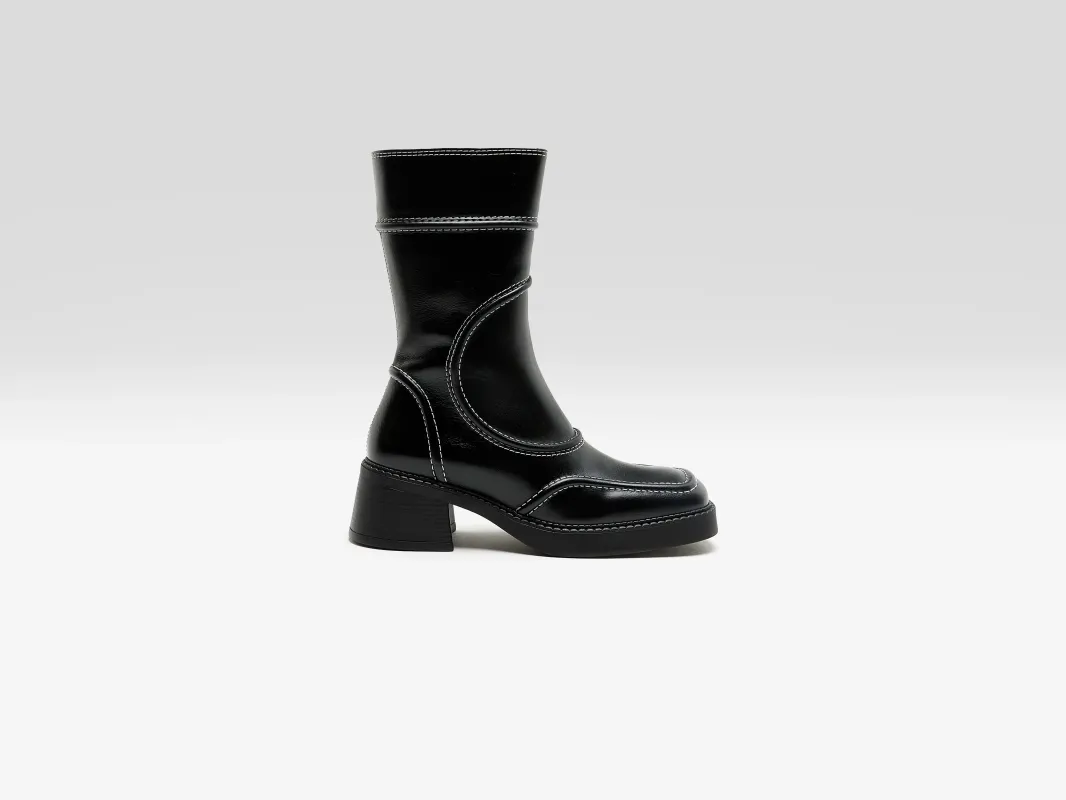 Malene Ankle Boots for Women (262 / W / BLACK) made by Bellrose