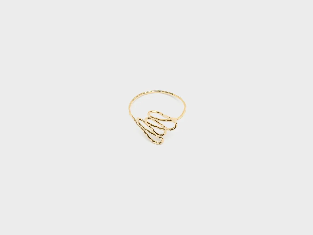 Alba Large Ring (262 / W / GOLD) made by Bellrose