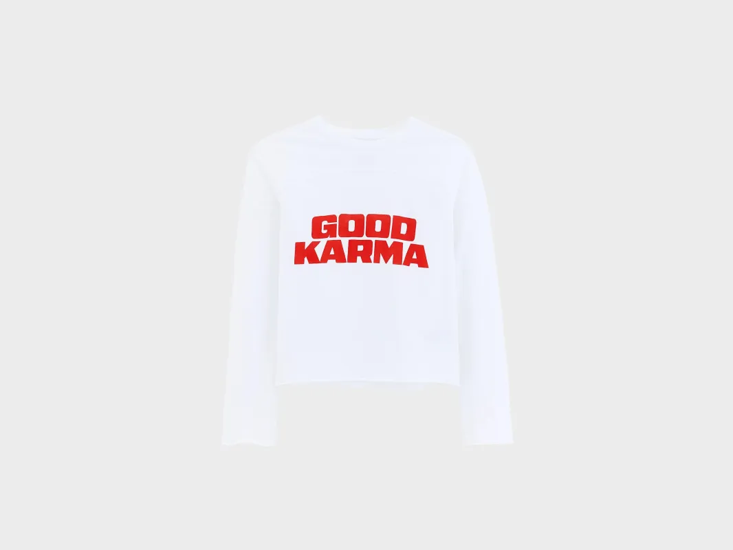 Foza long-sleeve t-shirt (262 / G / WHITE) made by Bellerose
