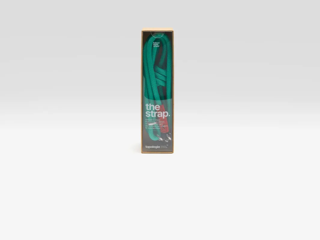8.0mm Rope Strap (262 / W / TURQUOISE) made by Topologie