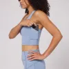 Stamina™ Scoop Neck Race Crop sold by Bandit Running