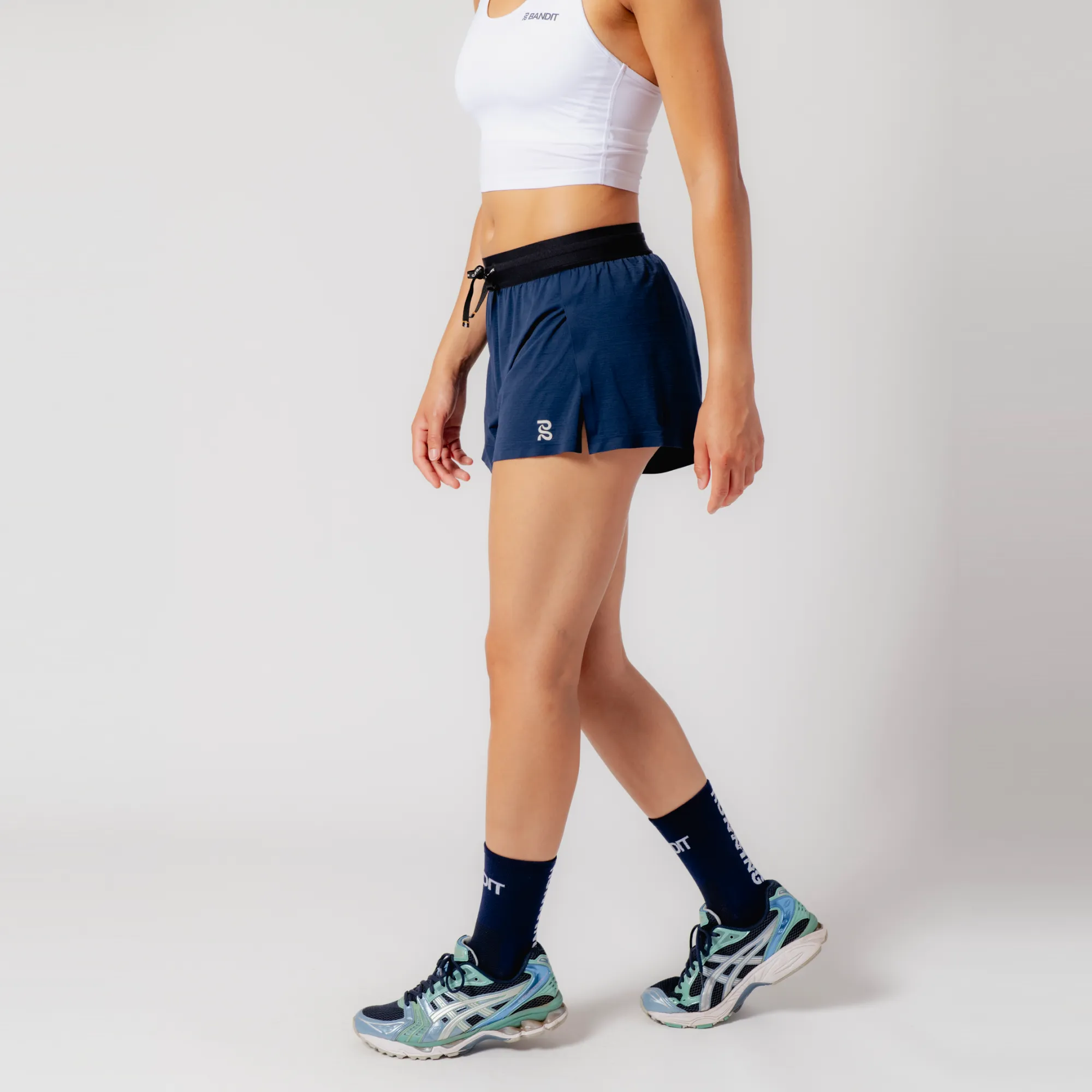 Litewave™ 3" Fly Away Women's Run Short - NY Navy sold by Bandit Running product image thumbnail 3