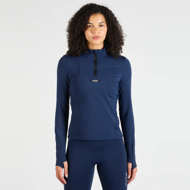 Brushed Stamina™ Women's Cold Weather Quarter Zip sold by Bandit Running