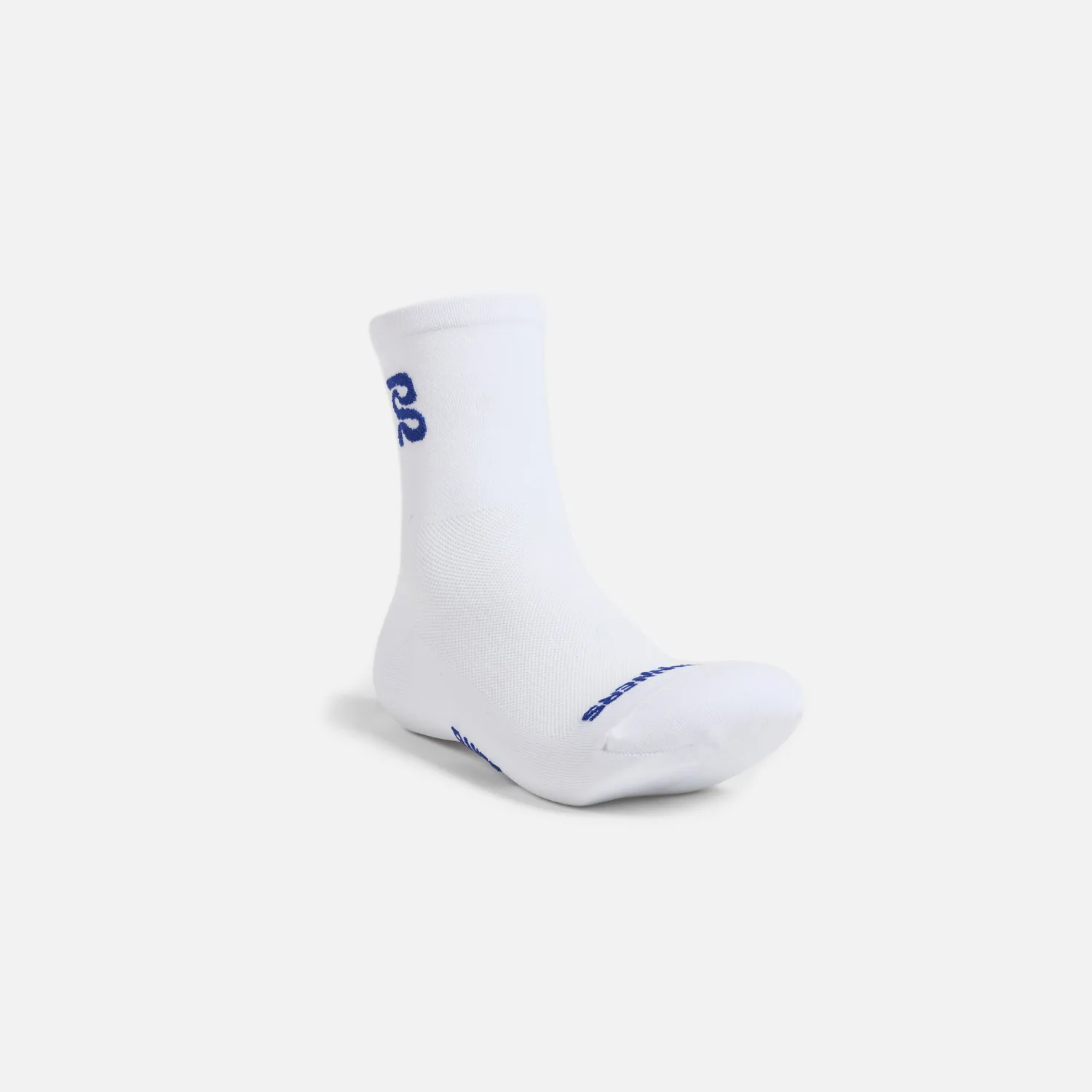 Lite Run™ Current Socks w/ CoolMax™ - White/Mazarine - 2 Pack sold by Bandit Running
