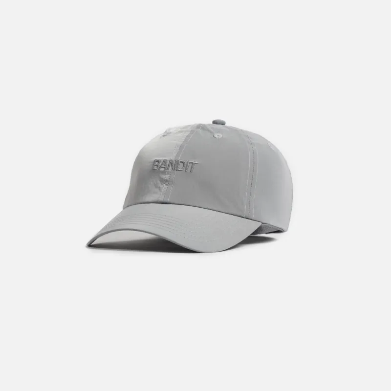 Nylon Dad Hat - Dark Grey sold by Bandit Running