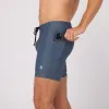 Superbeam™ Next Gen 7 Pocket Quarter Tights - Storm Grey sold by Bandit Running